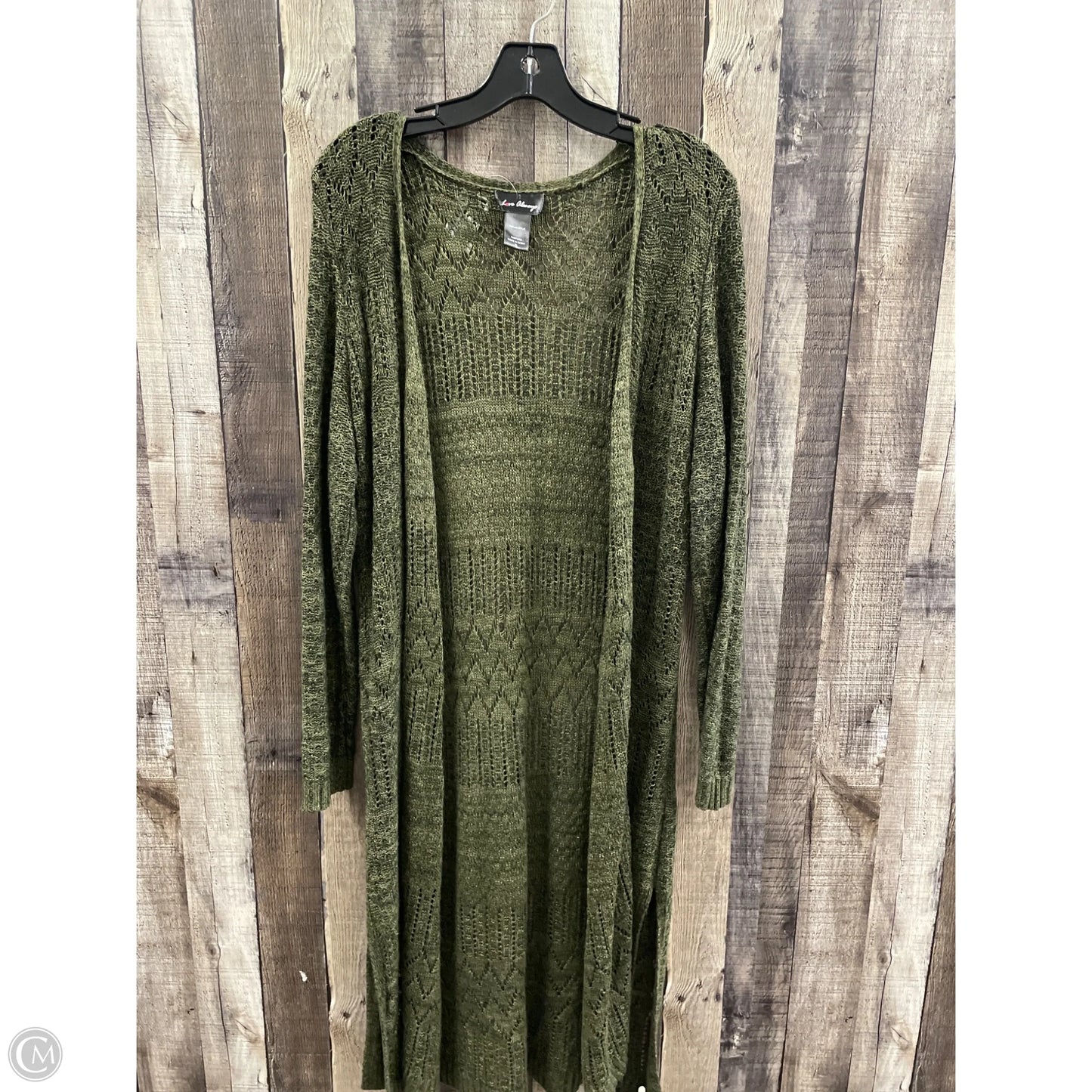 Cardigan By Cme In Green, Size: Xl