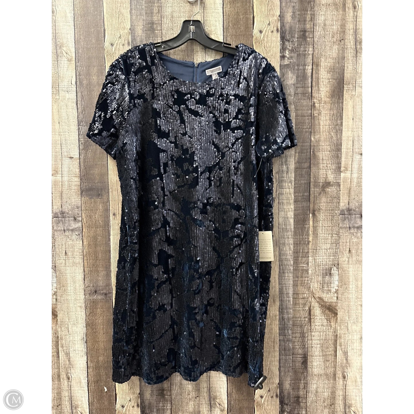 Dress Party Short By Chelsea And Theodore In Blue, Size: Xl