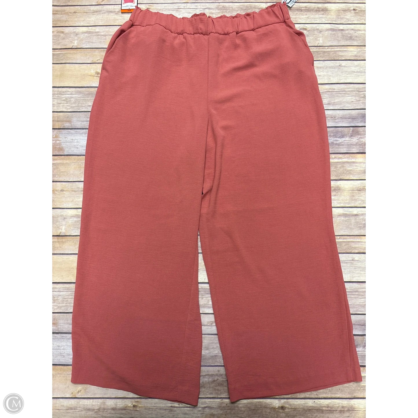 Pants Wide Leg By Hilary Radley In Rose Gold, Size: Xxl