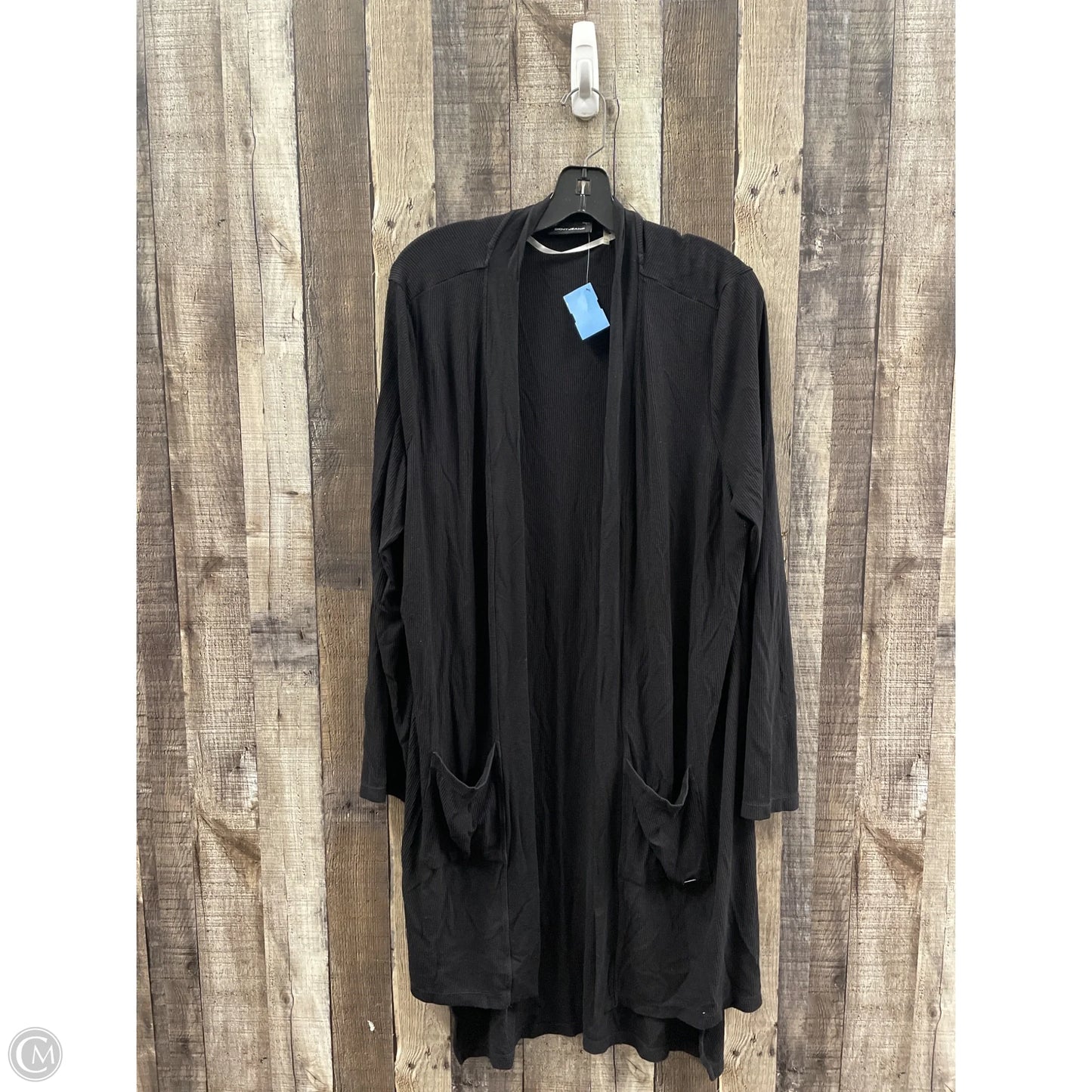 Cardigan By Dkny In Black, Size: Xxl