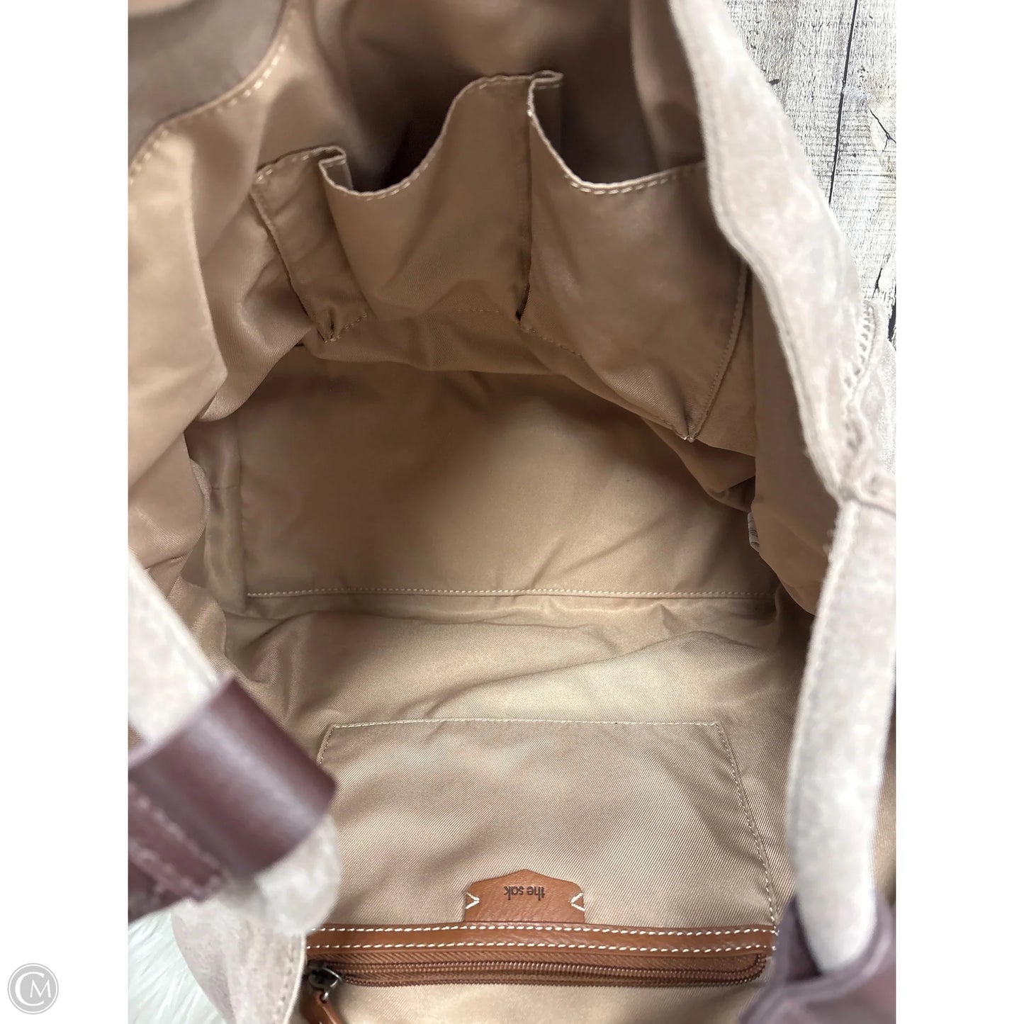 Tote Leather By The Sak, Size: Large