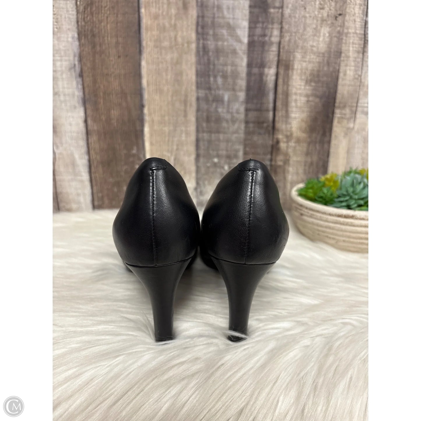 Shoes Heels Stiletto By Clarks In Black, Size: 7