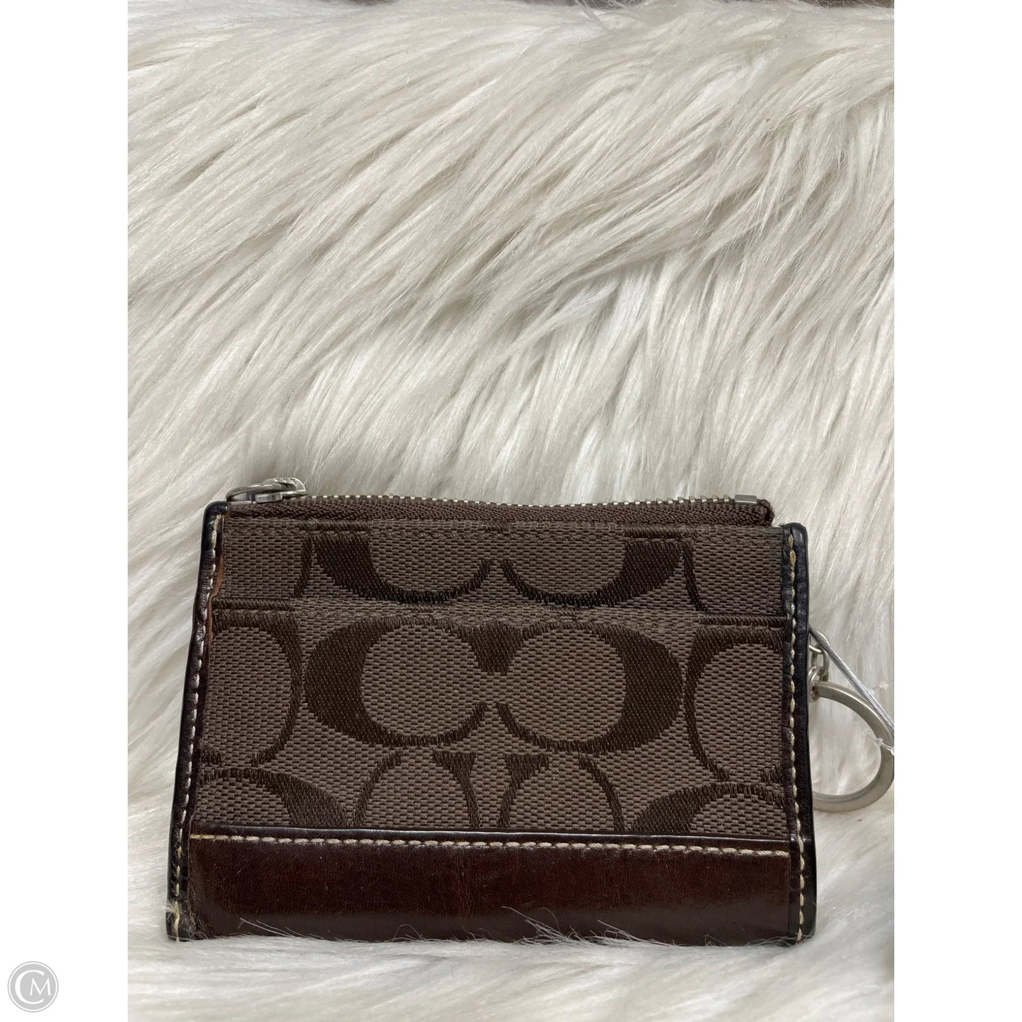 Coin Purse Designer By Coach, Size: Small