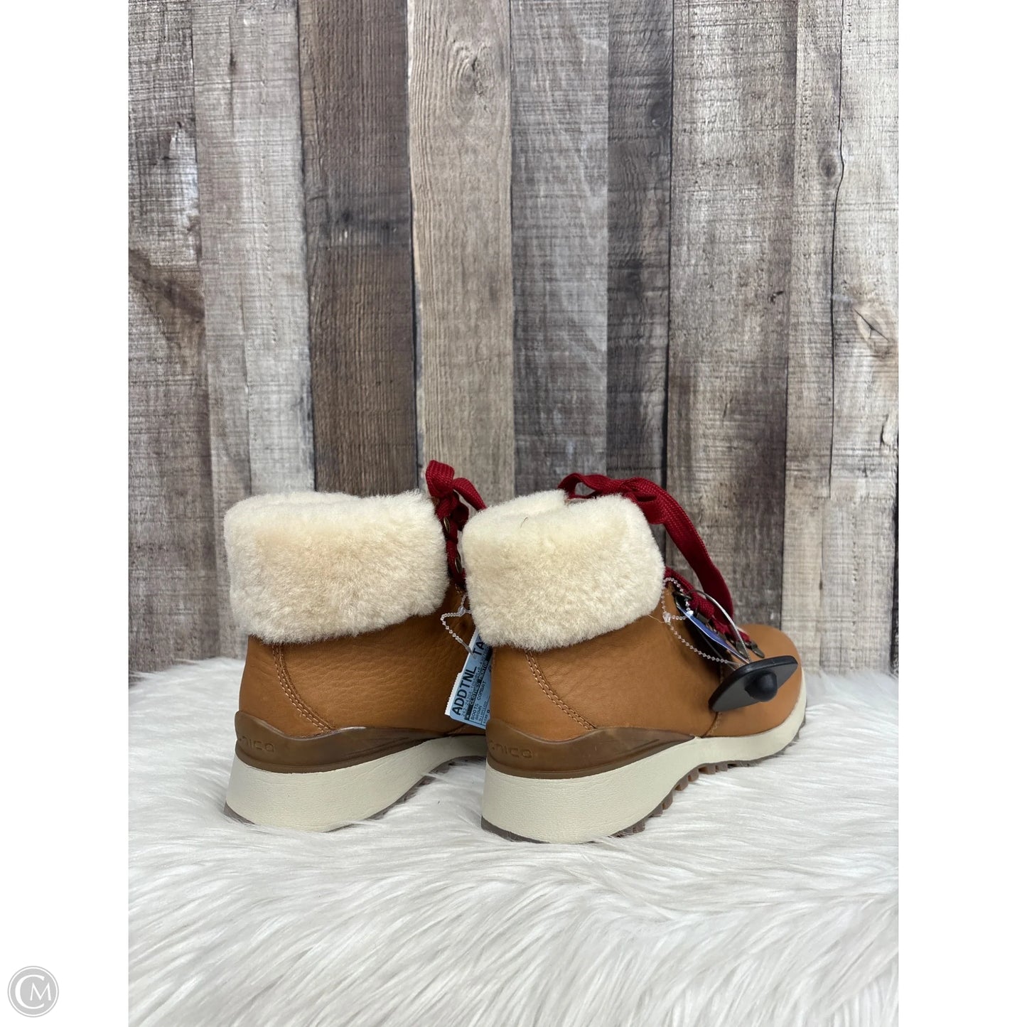 Boots Combat By Clothes Mentor In Brown, Size: 9