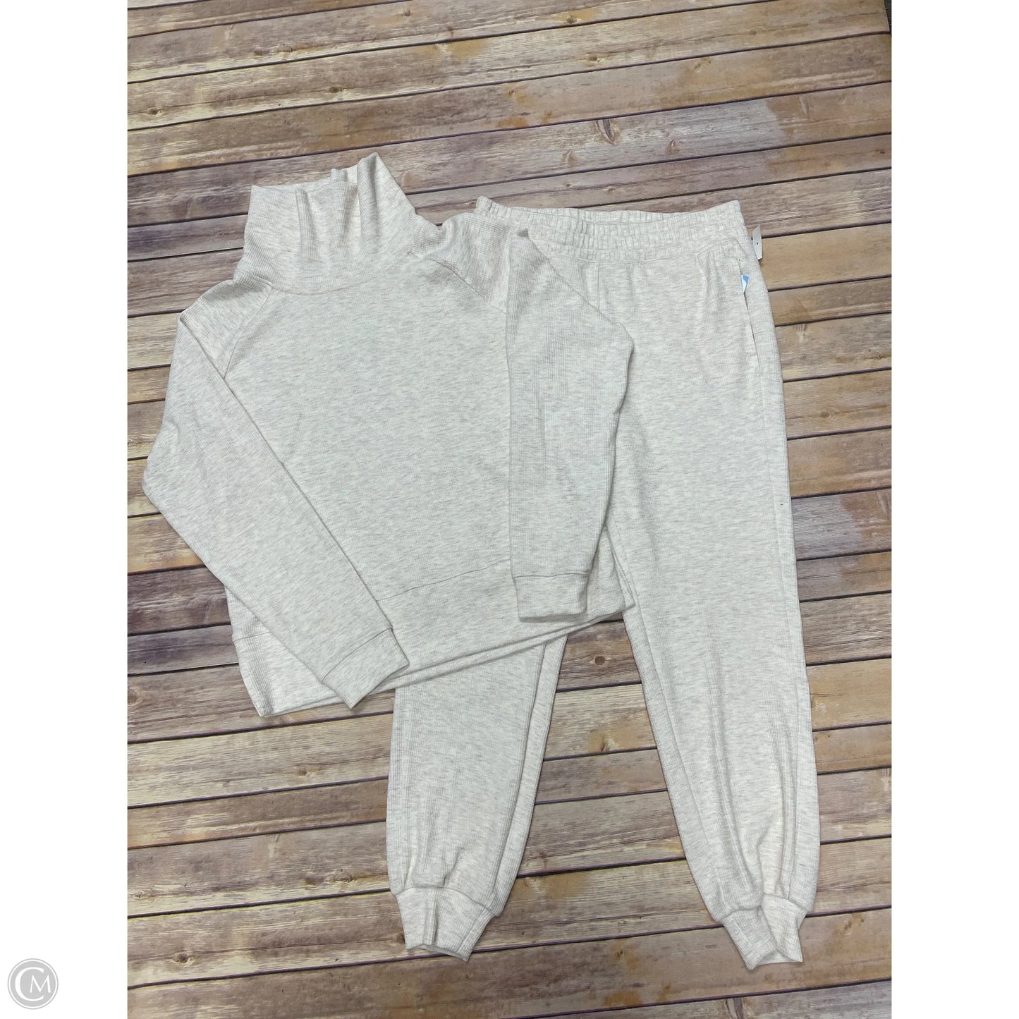 Pants Set 2pc By Jockey In Ivory, Size: S