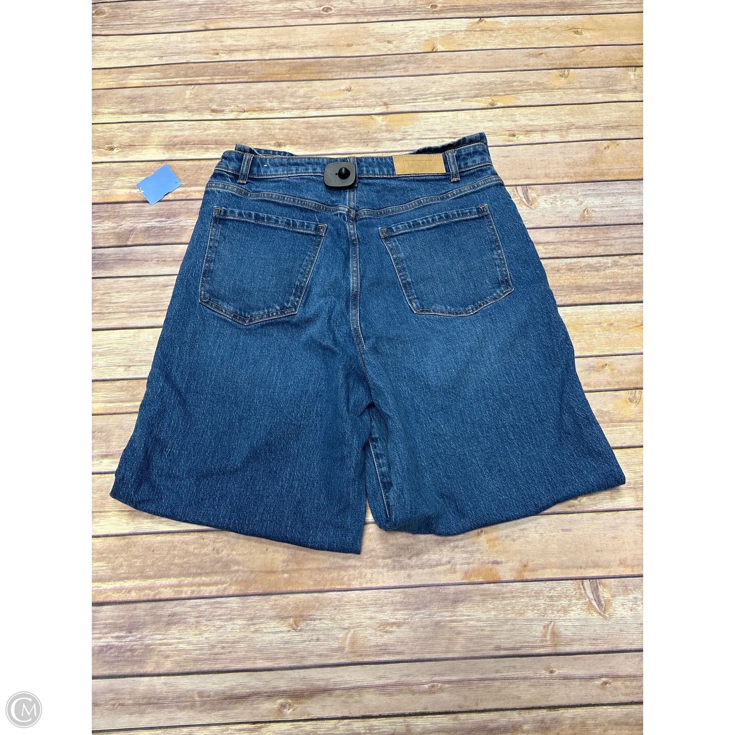 Jeans Wide Leg By Pink In Blue Denim, Size: 14