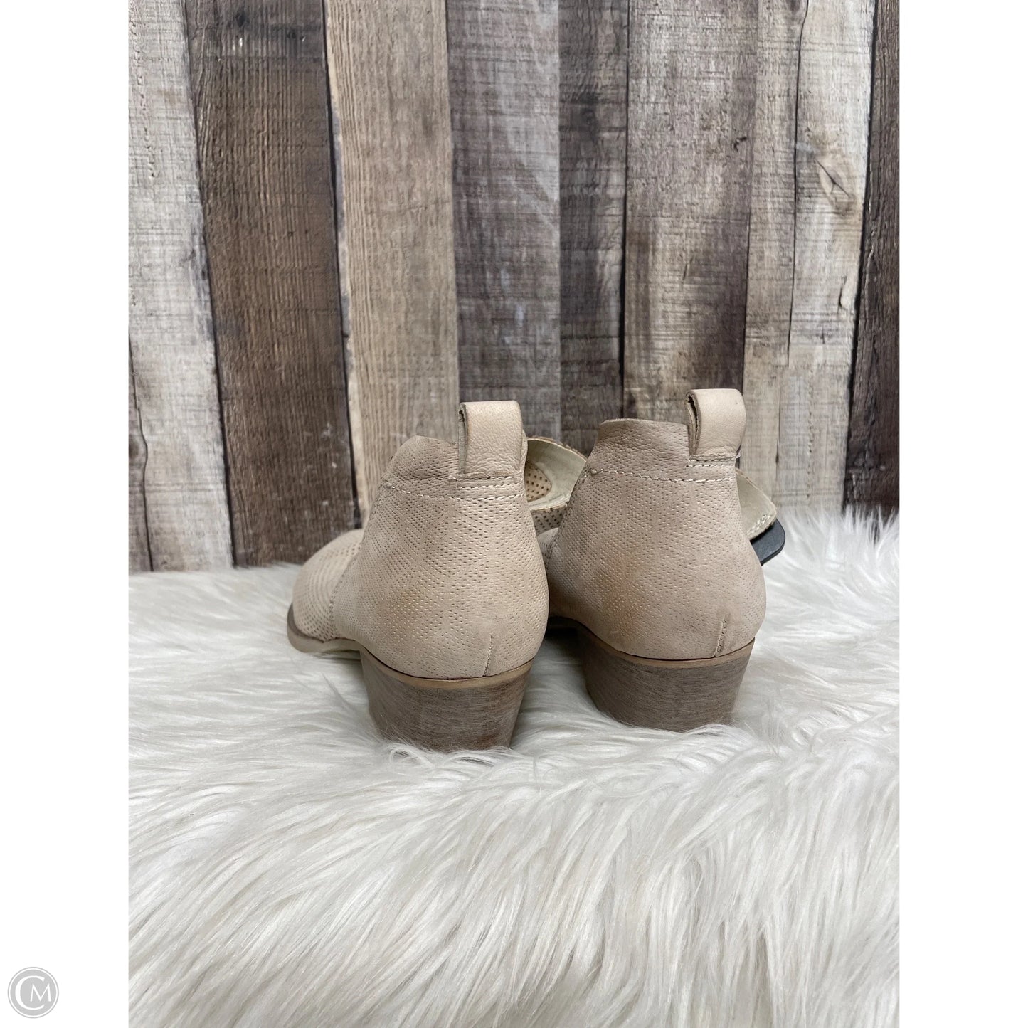 Boots Ankle Heels By Dolce Vita In Beige, Size: 11