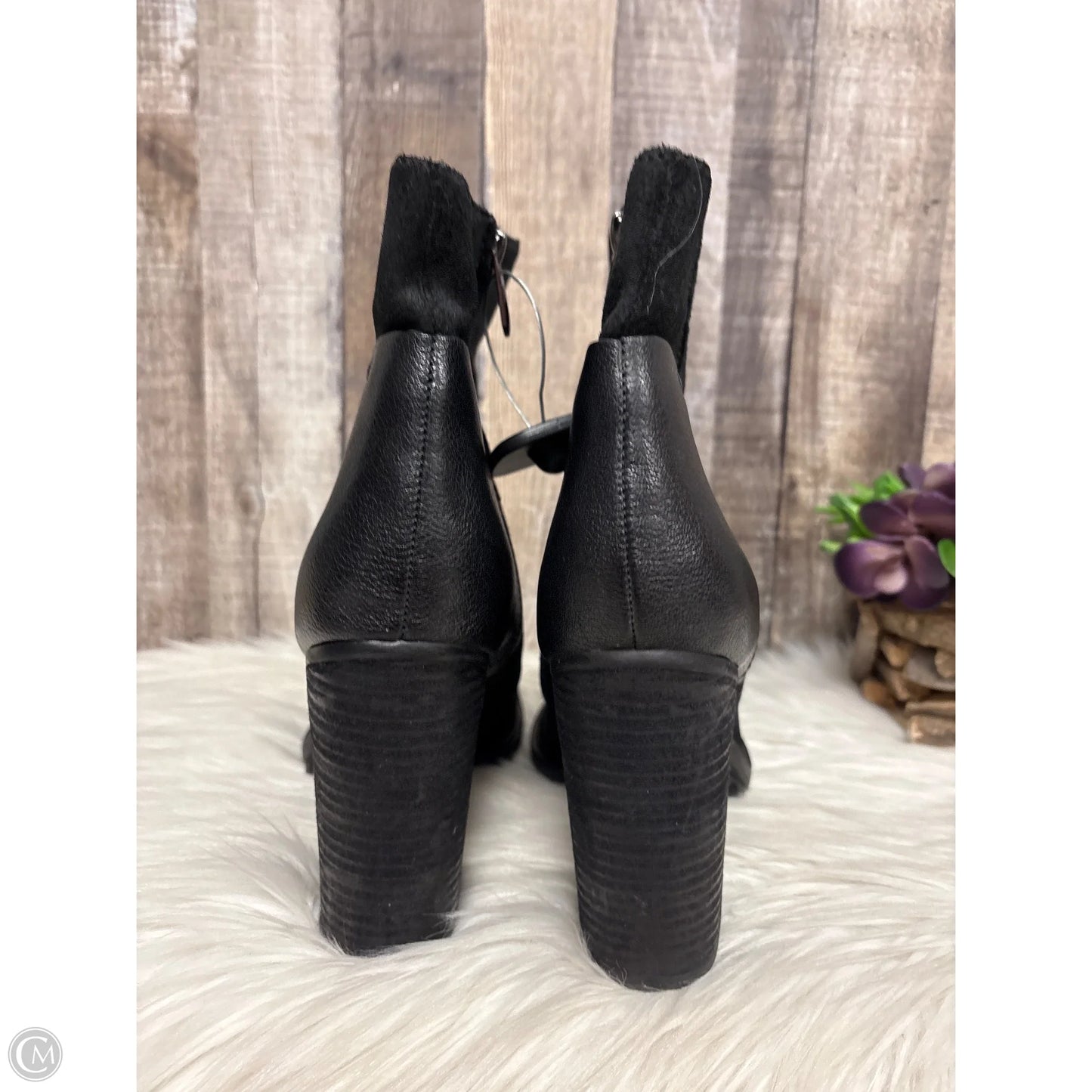 Boots Ankle Heels By Sam Edelman In Black, Size: 11