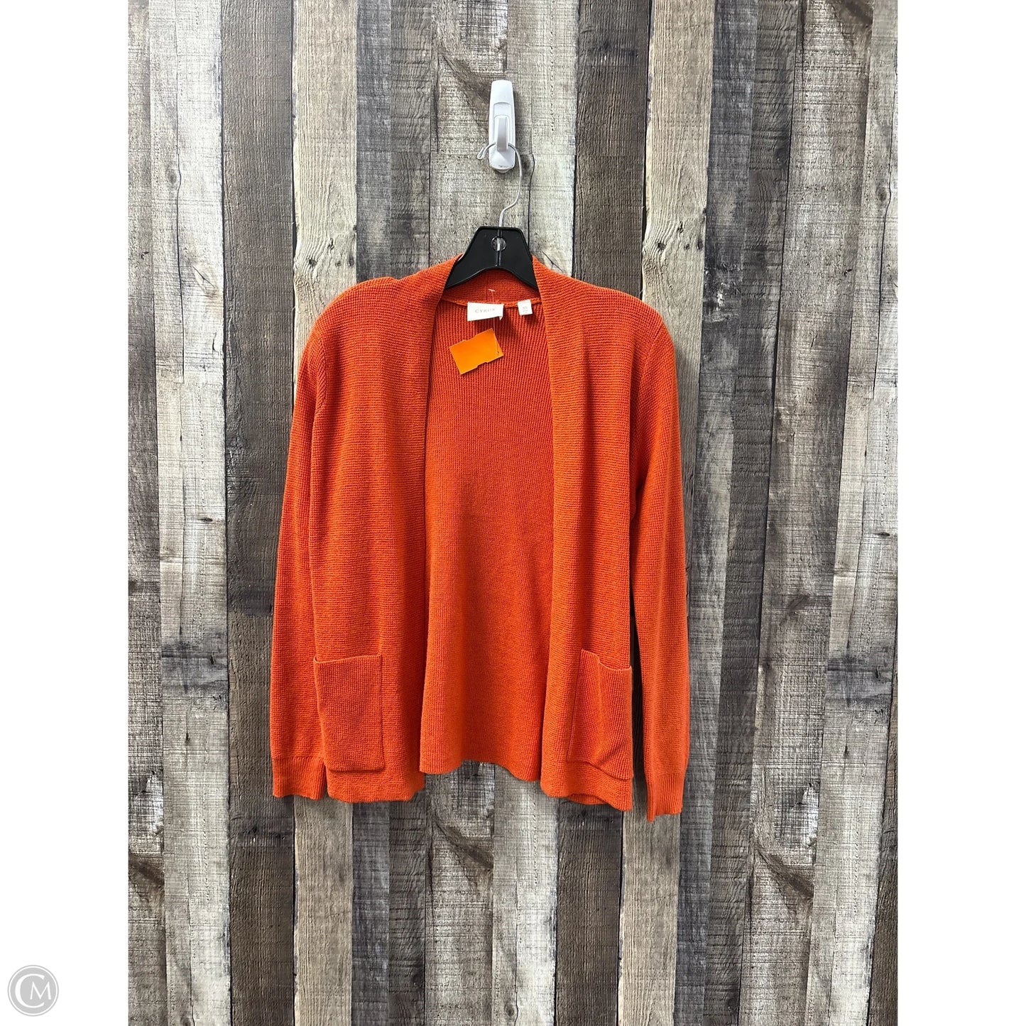 Sweater Cardigan By Cyrus In Orange, Size: Xs