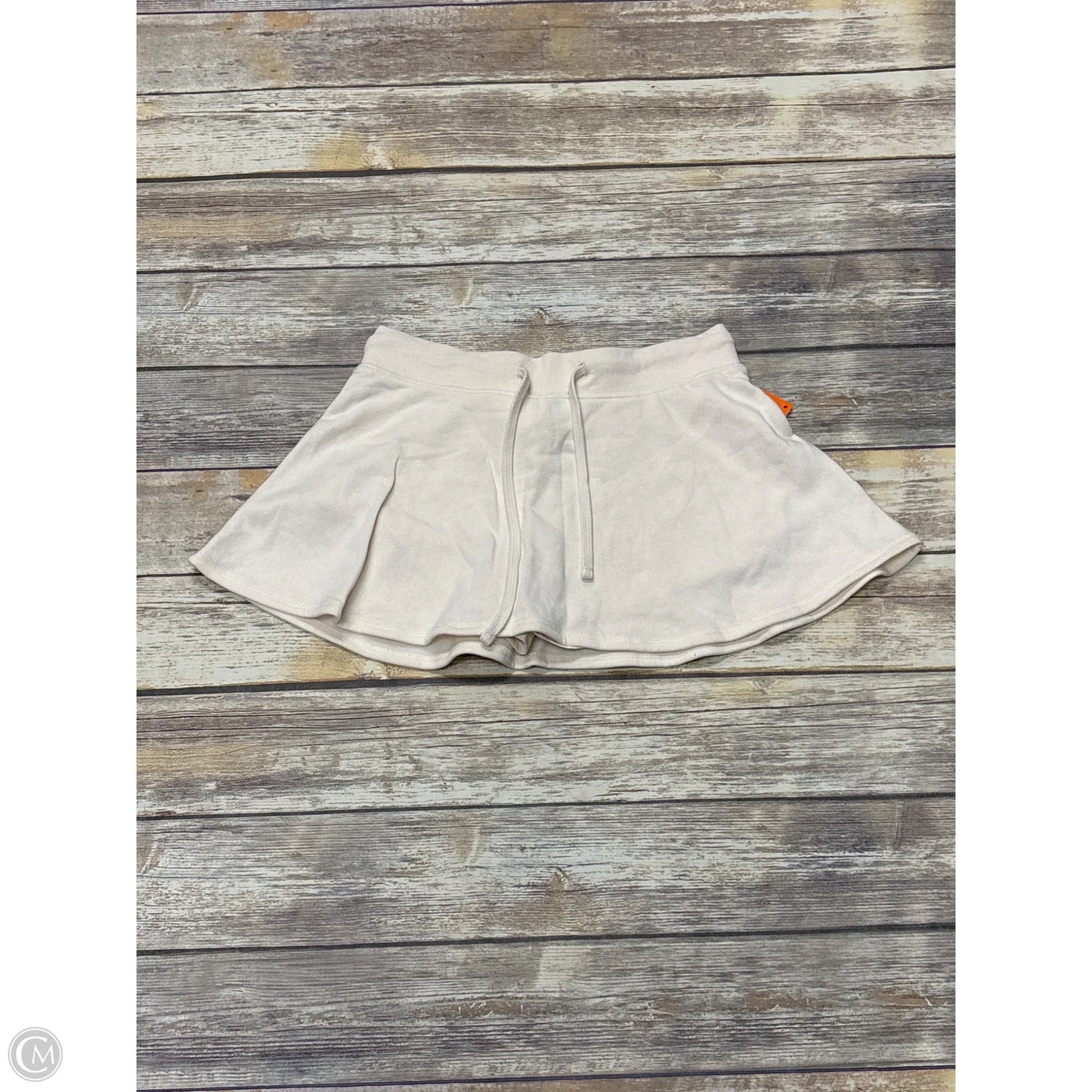 Skirt Mini & Short By Originality In Cream, Size: M