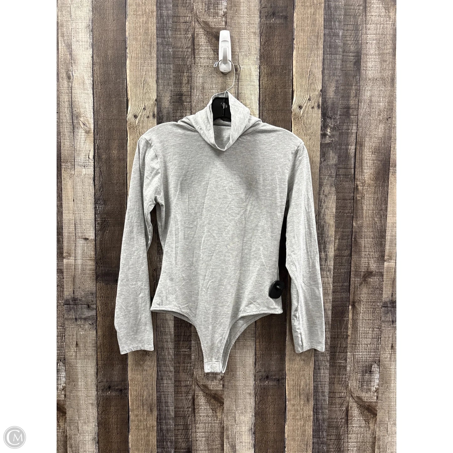 Bodysuit By Pretty Little Thing In Grey, Size: M