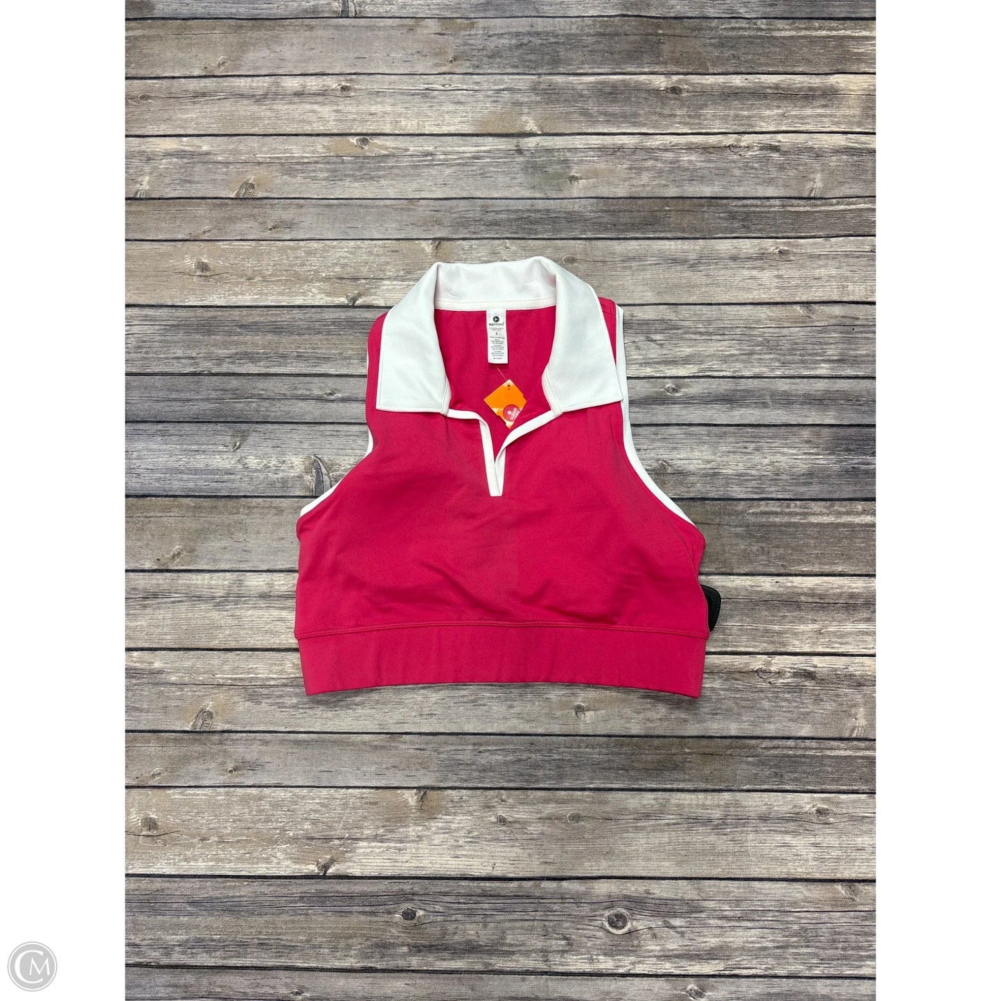 Athletic Tank Top By 90 Degrees By Reflex In Pink, Size: L