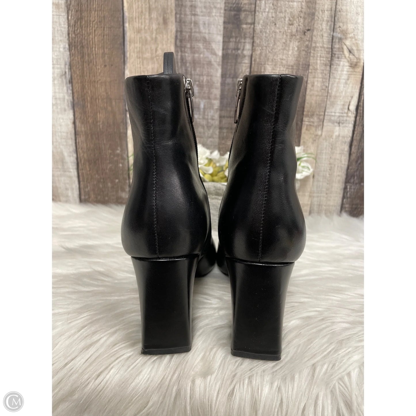 Boots Ankle Heels By Marc Fisher In Black, Size: 7