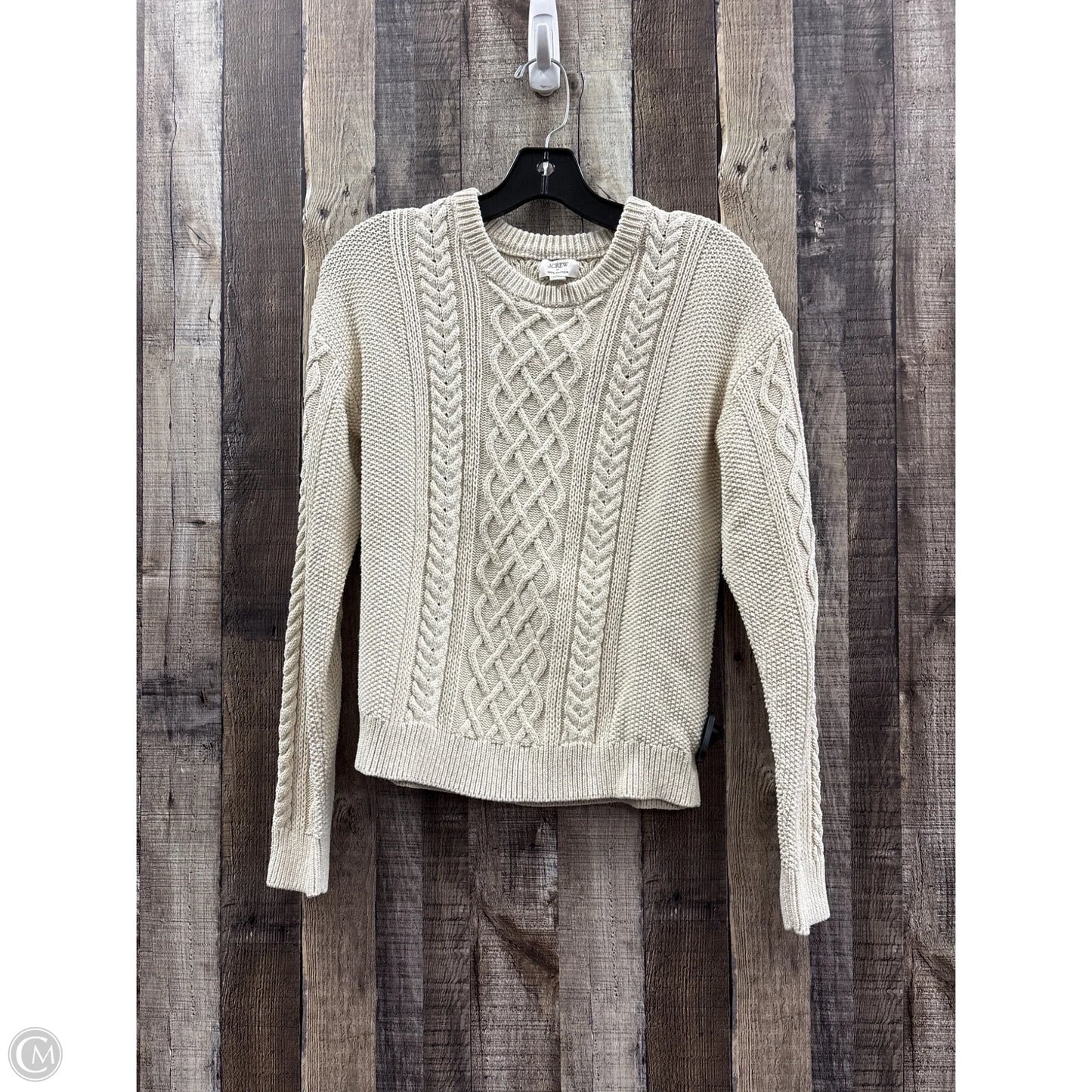 Sweater By J. Crew In Ivory, Size: M