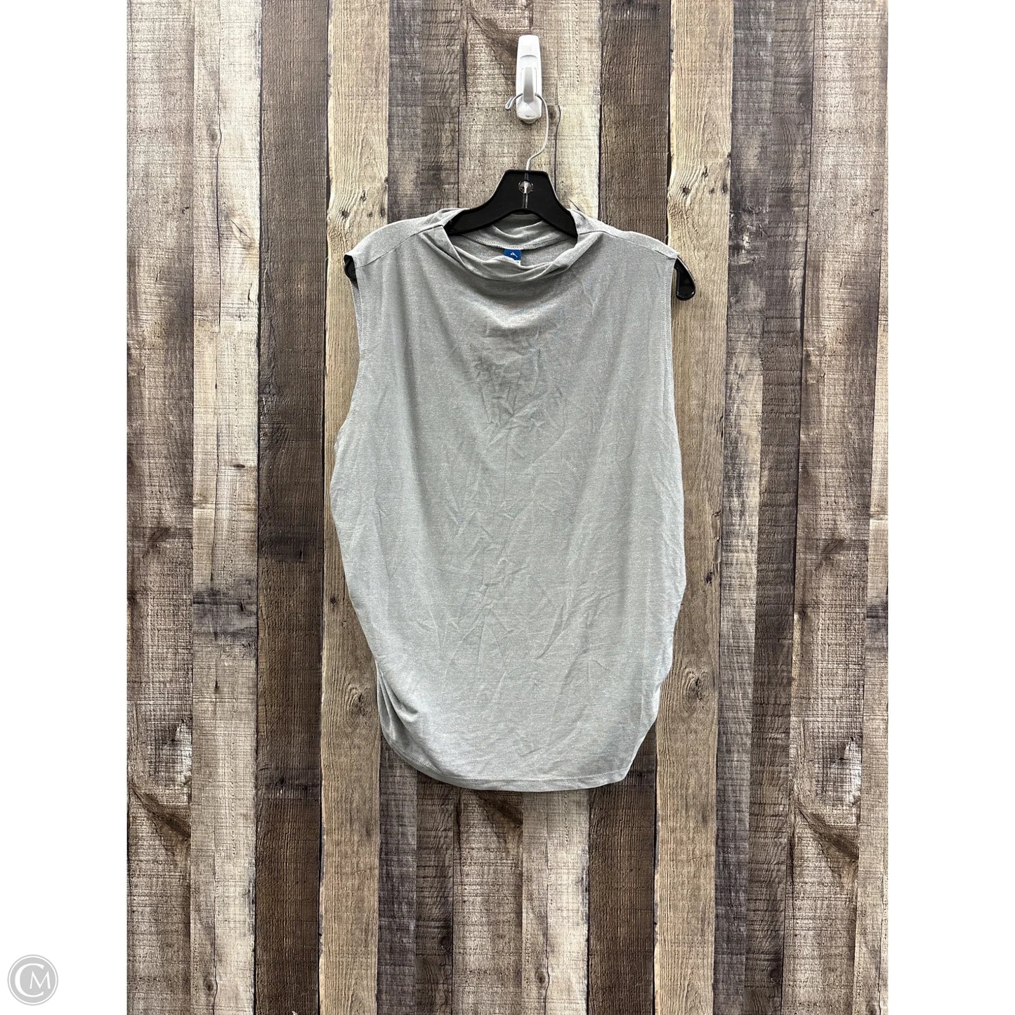 Athletic Tank Top By Old Navy In Grey, Size: 2x