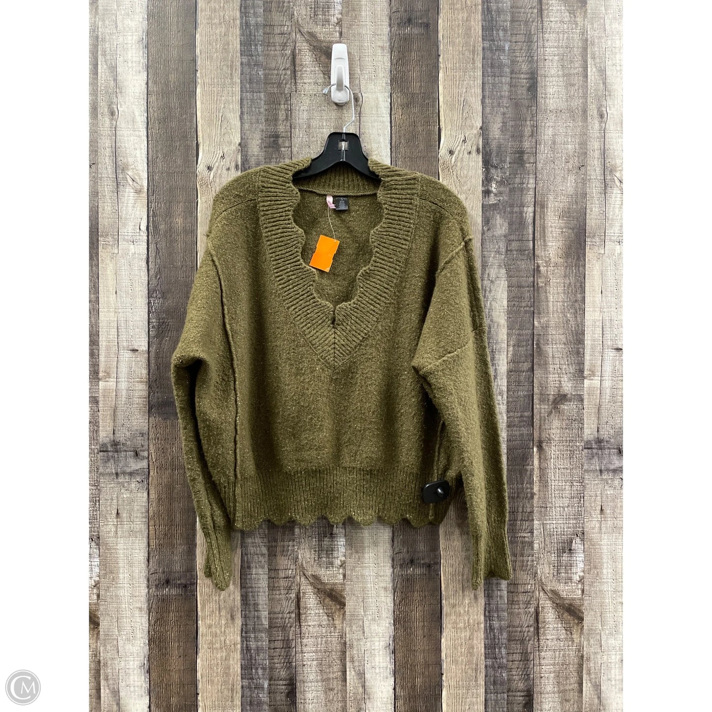 Sweater By Love By Design In Green, Size: S