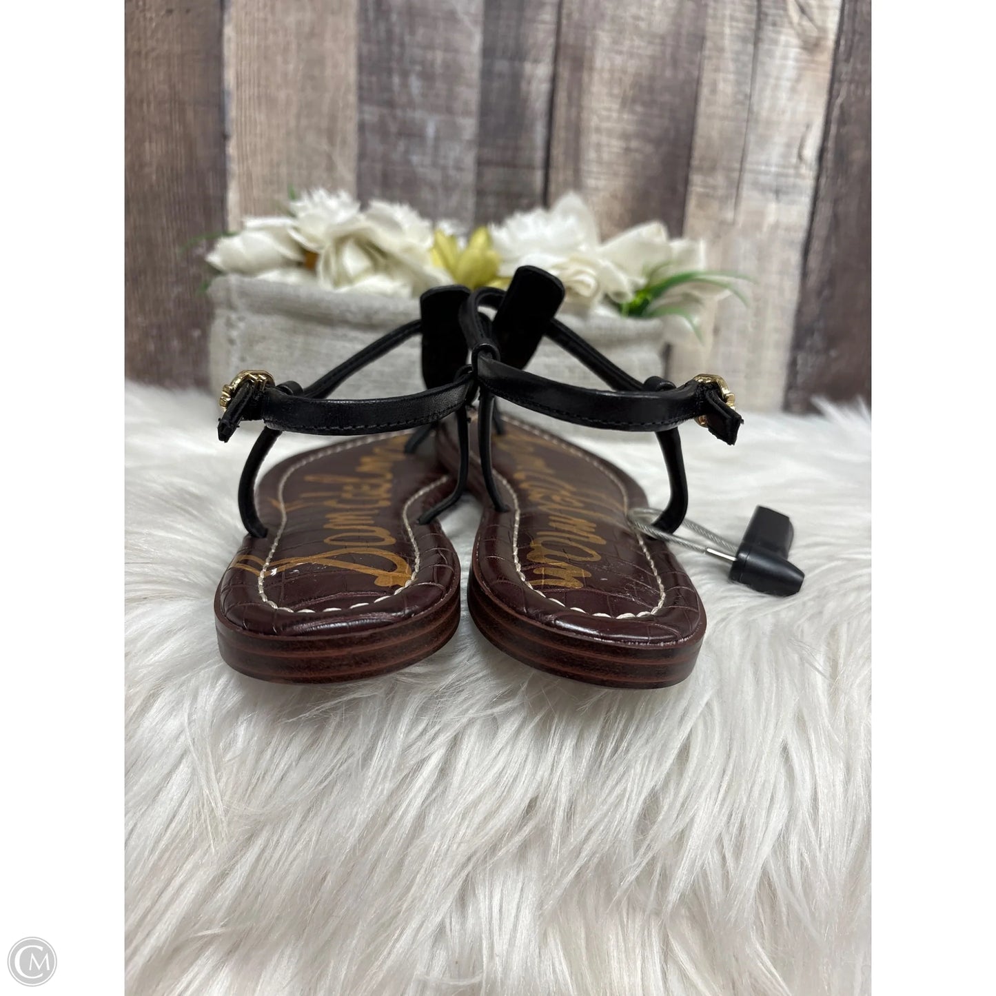 Sandals Flats By Sam Edelman In Brown, Size: 7