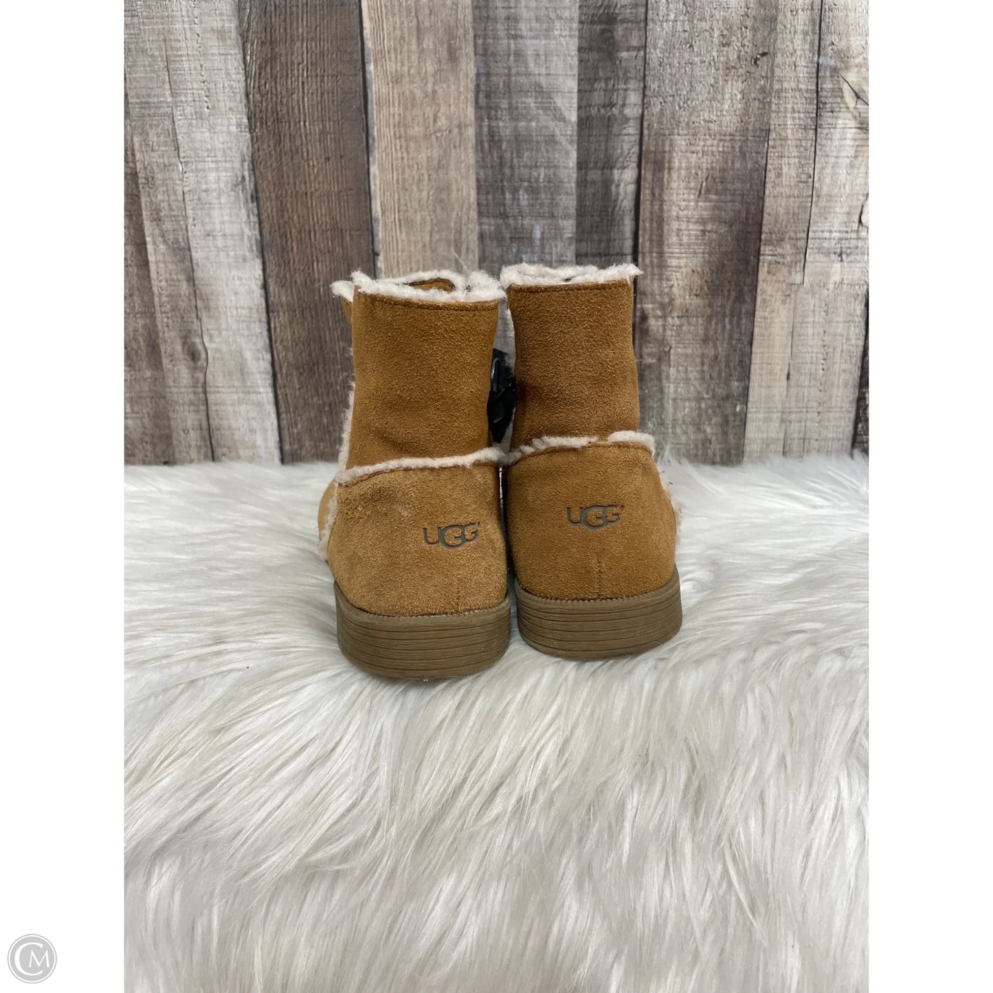 Boots Designer By Ugg In Tan, Size: 6