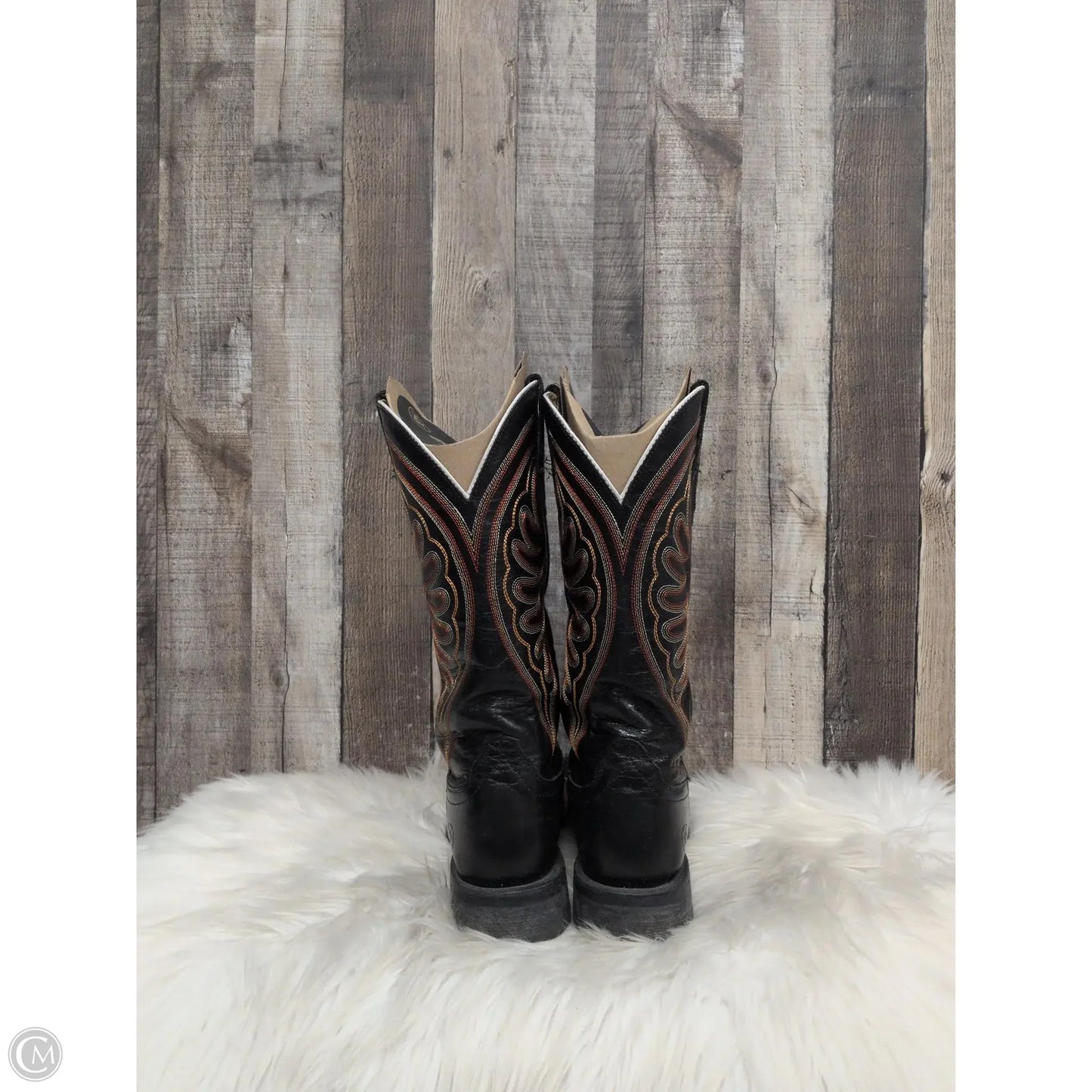 Boots Western By Ariat In Black, Size: 8