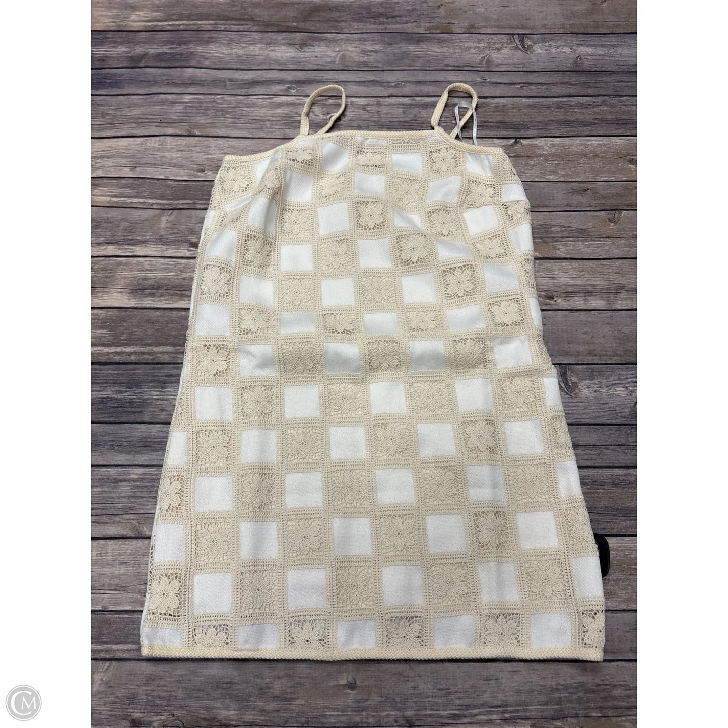 Dress Casual Short By Cme In Beige, Size: S