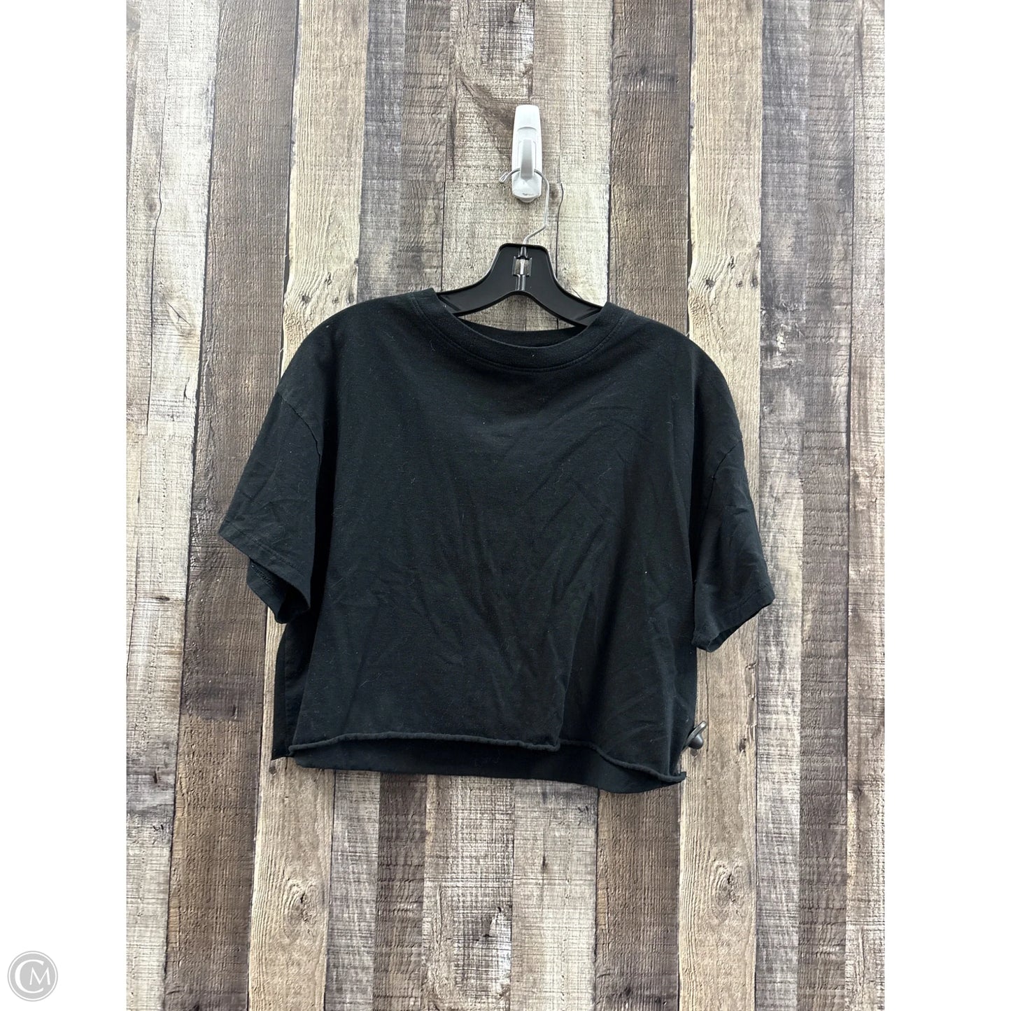 Top Short Sleeve By Wild Fable In Black, Size: M
