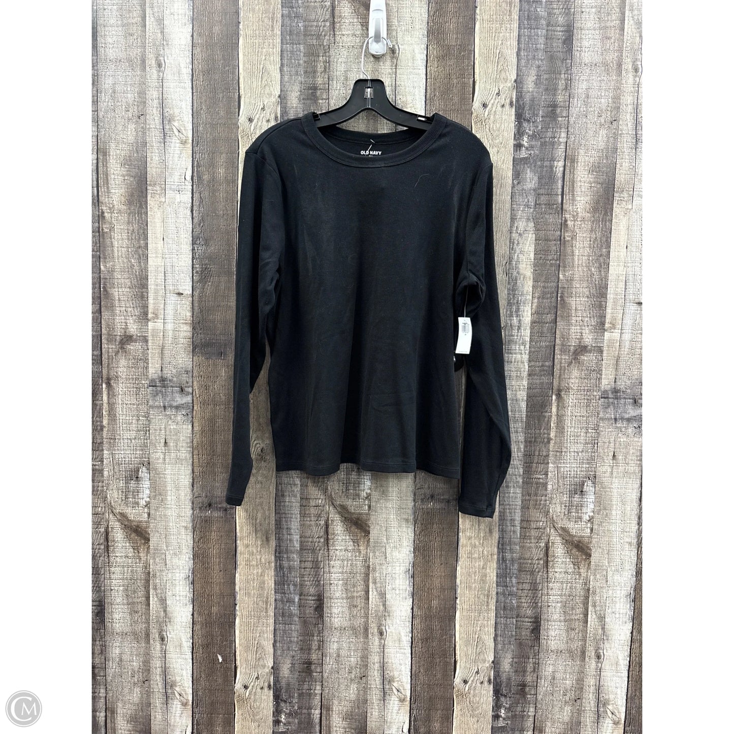 Top Long Sleeve By Old Navy In Black, Size: 2x