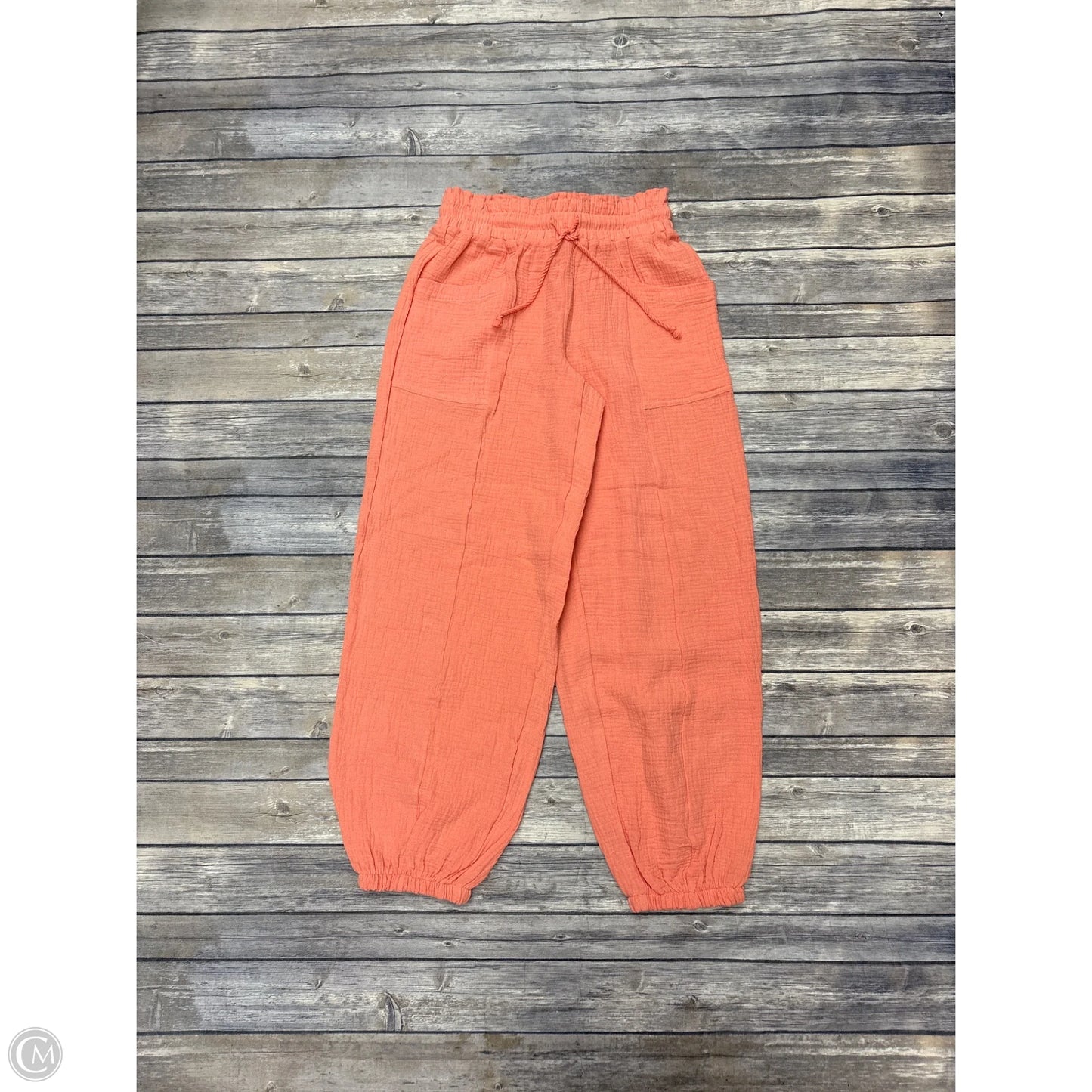 Pants Joggers By Ultra Flirt In Peach, Size: Xs