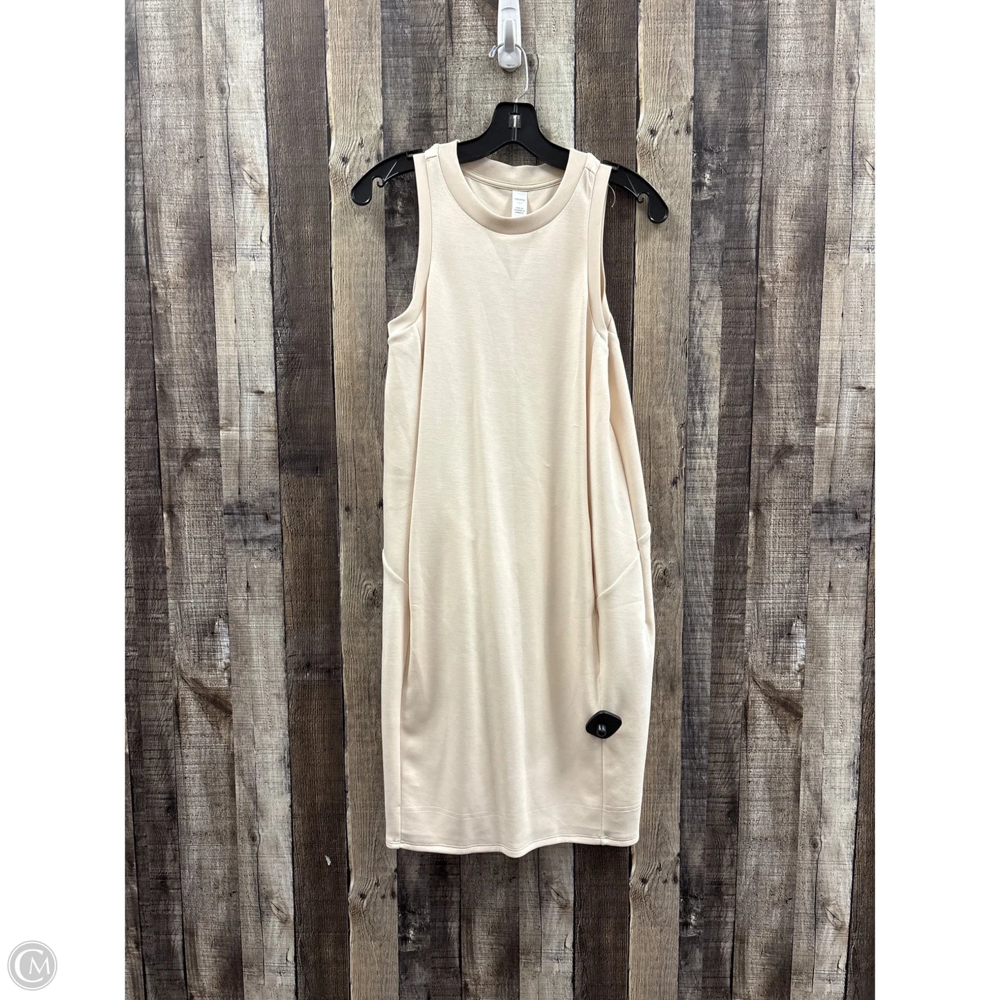 Dress Casual Midi By Cme In Ivory, Size: L