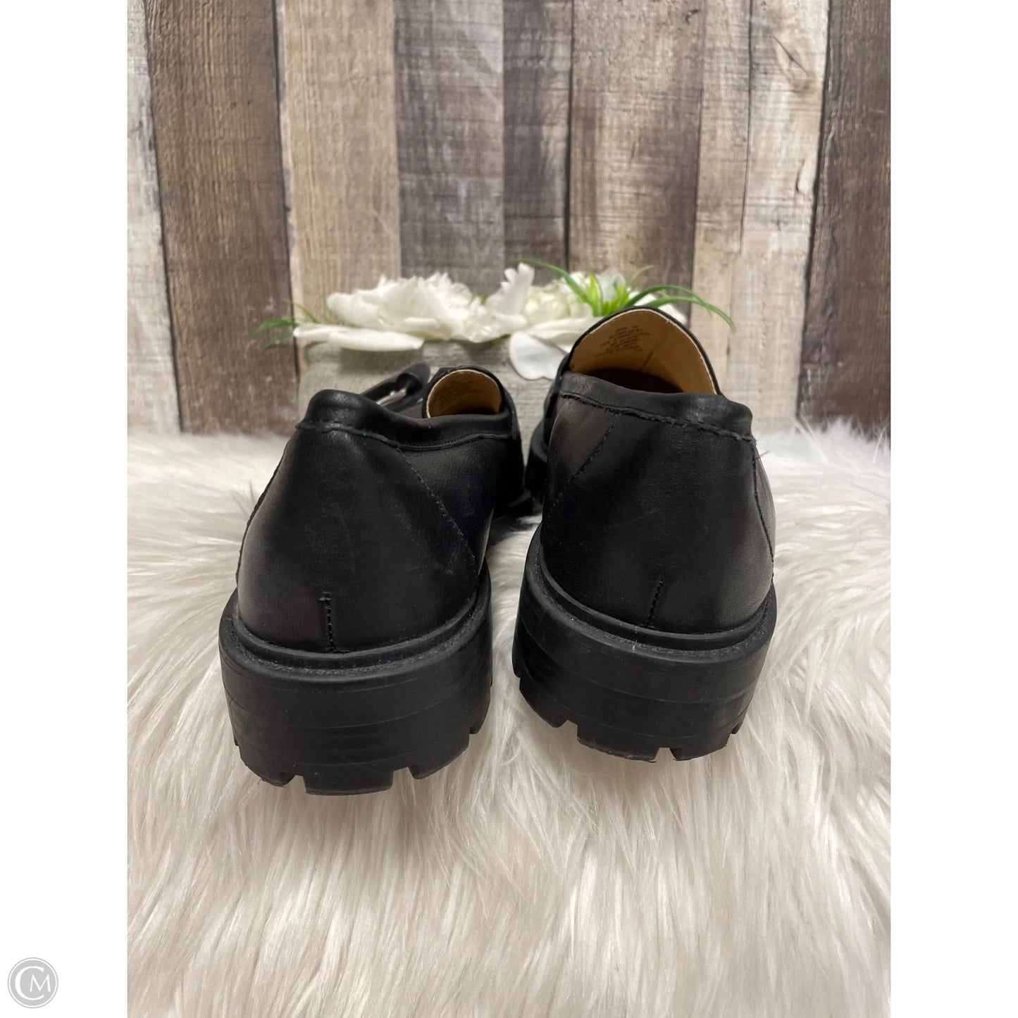 Shoes Heels Block By Banana Republic In Black, Size: 10