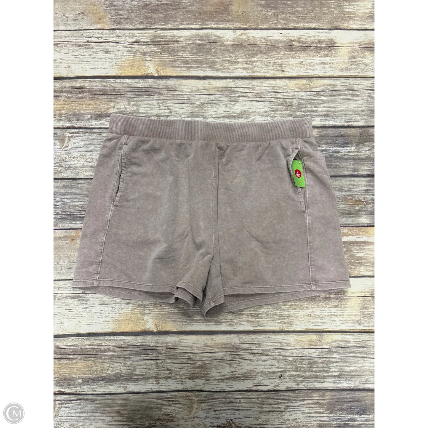 Shorts By Danskin In Taupe, Size: L