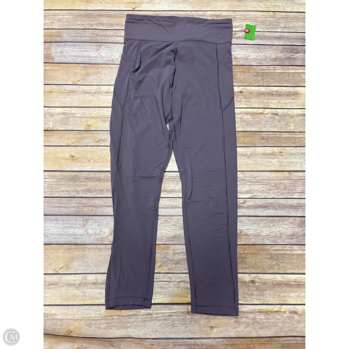 Athletic Leggings By Aeropostale In Purple, Size: L