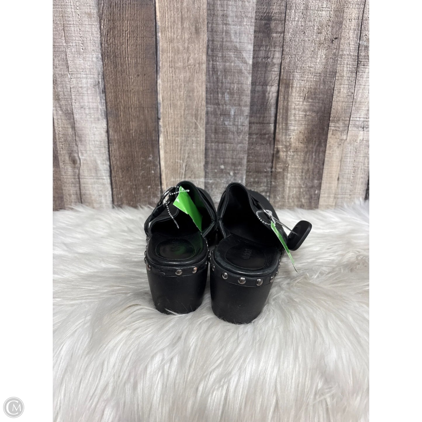 Shoes Heels Block By Ecco In Black, Size: 9