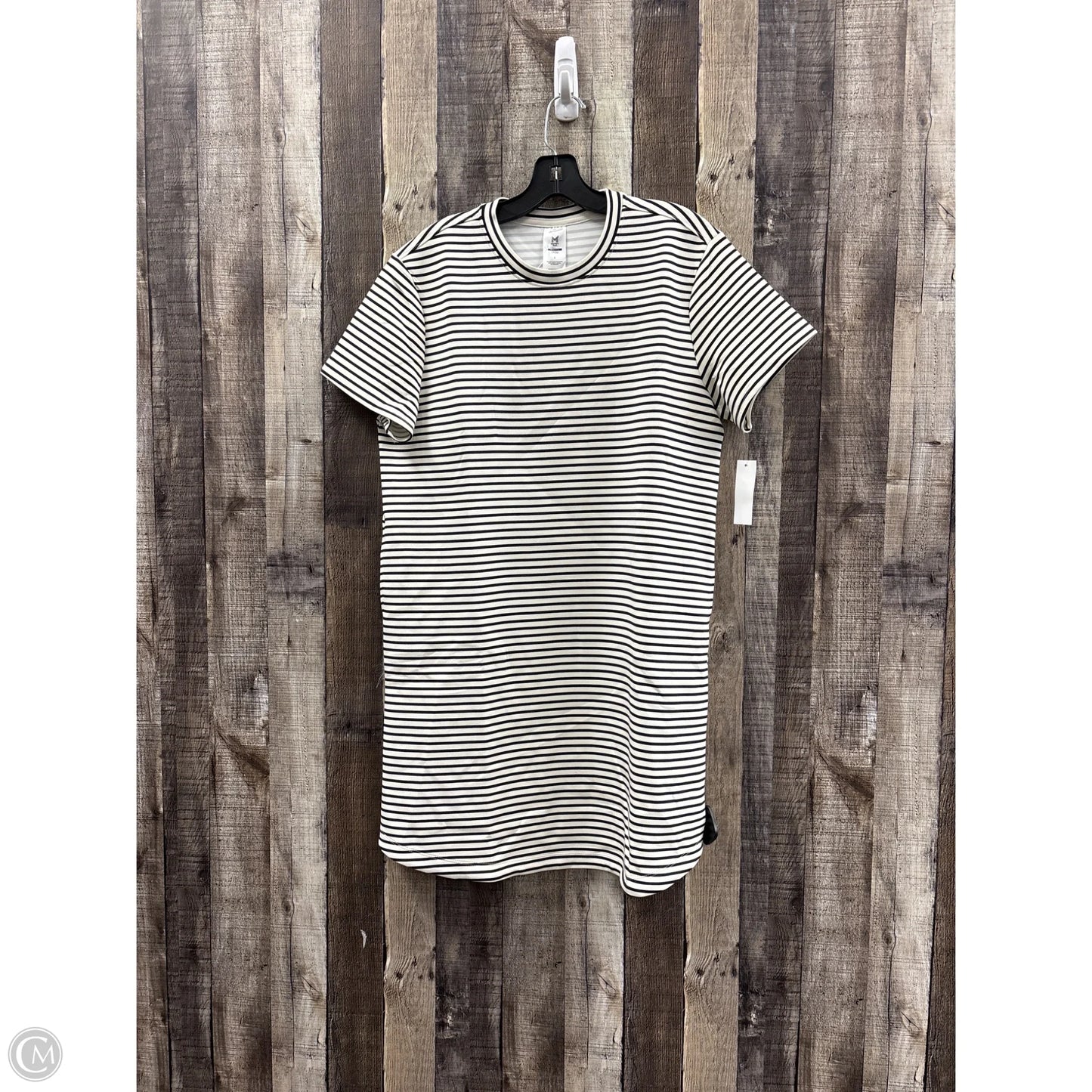 Dress Casual Short By Members Mark In Striped Pattern, Size: L