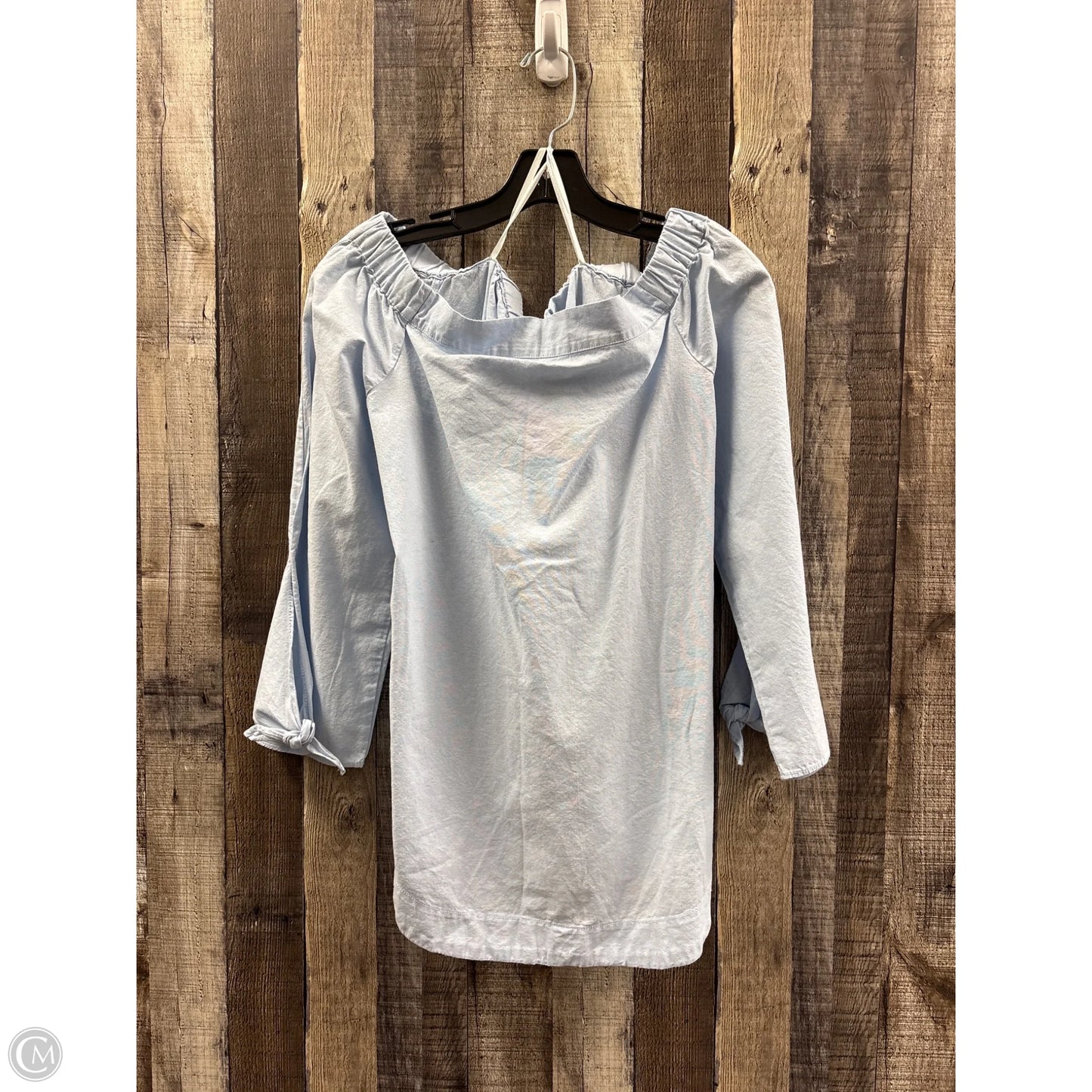 Tunic Short Sleeve By Free People In Blue, Size: S