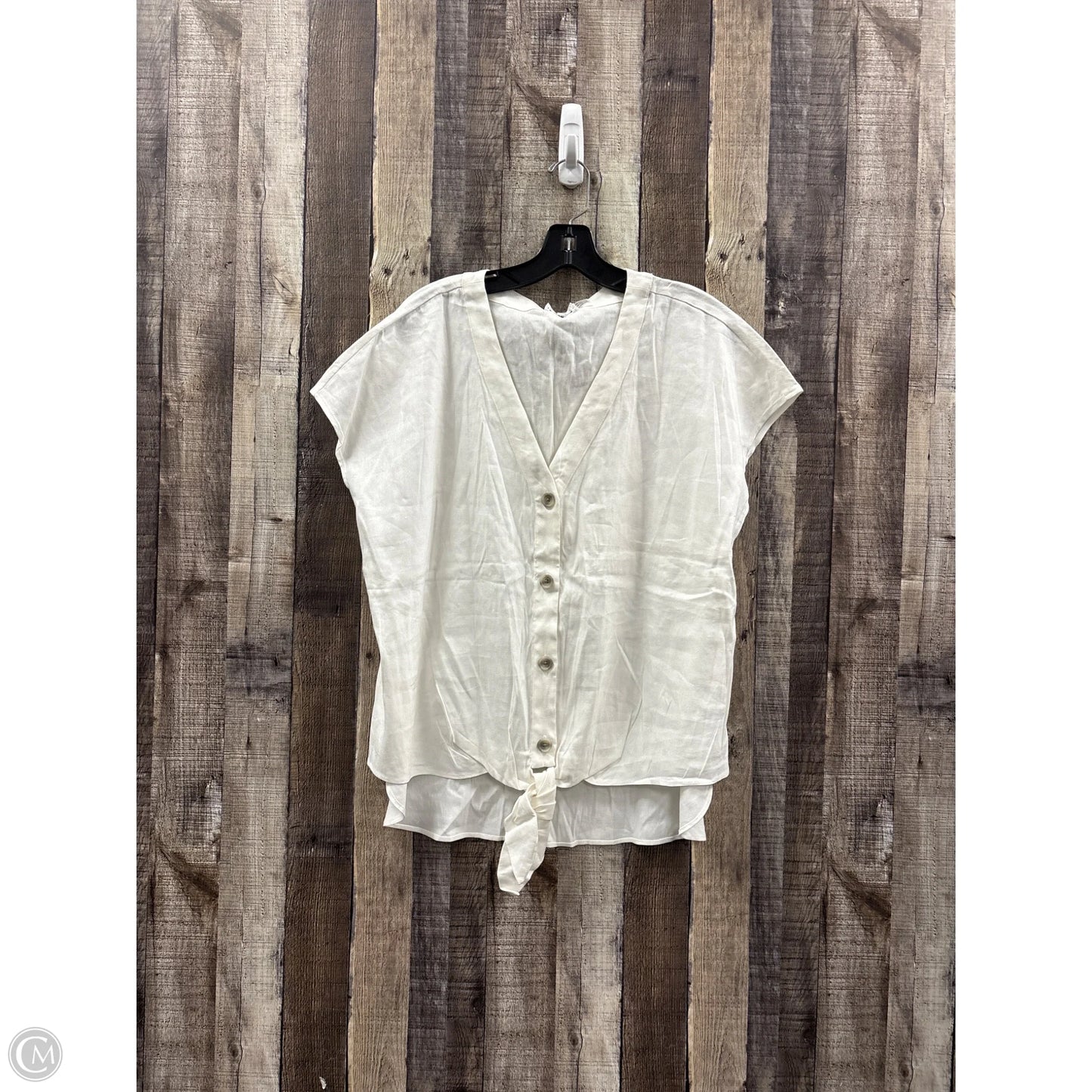 Top Sleeveless By Calvin Klein In White, Size: Xl