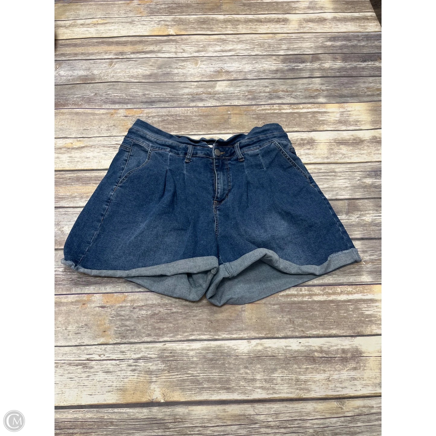 Shorts By A Beautiful Soul In Blue Denim, Size: 16
