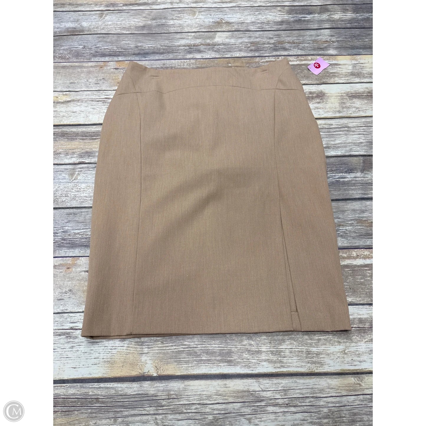 Skirt Midi By New York And Co In Tan, Size: 12