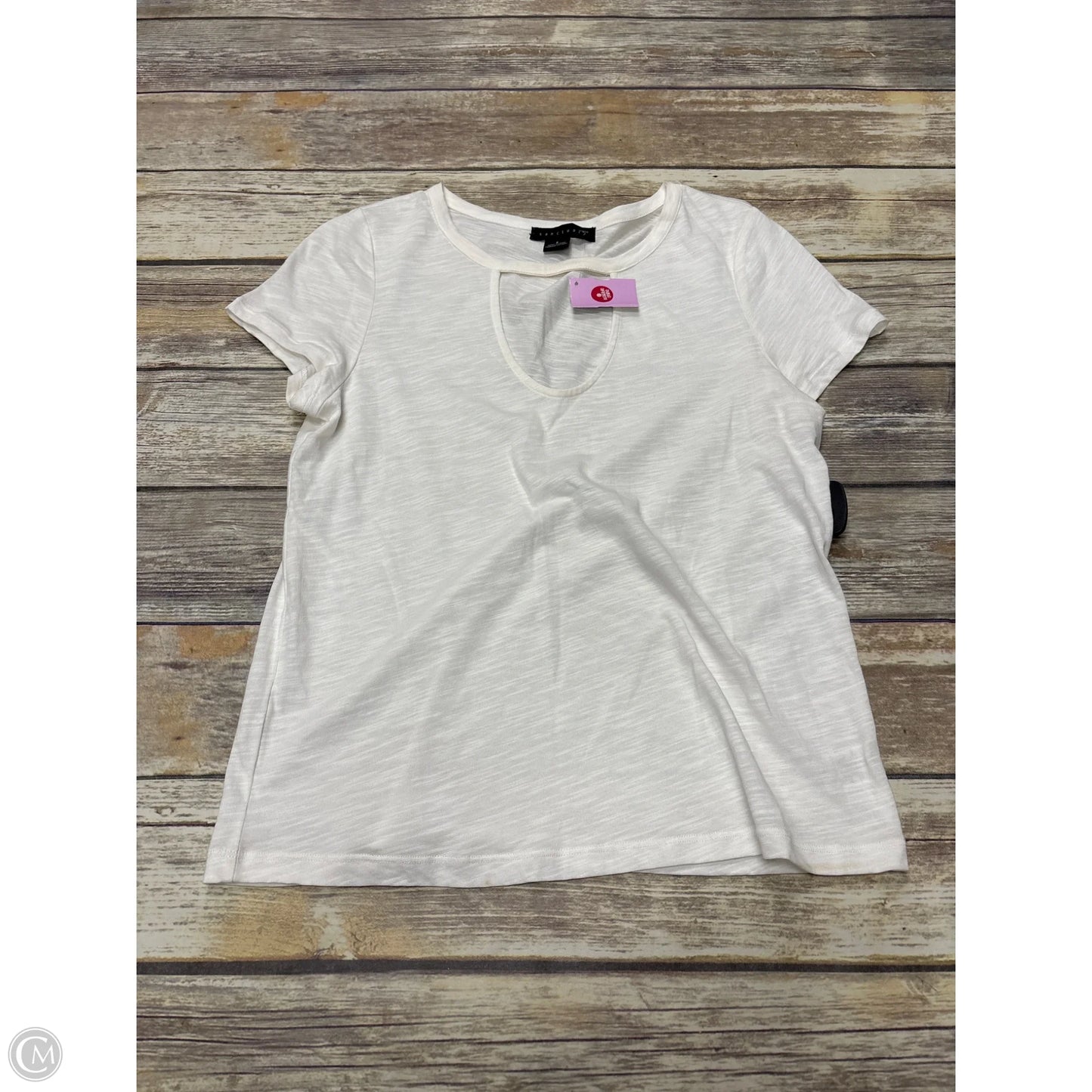 Top Short Sleeve By Sanctuary In White, Size: S