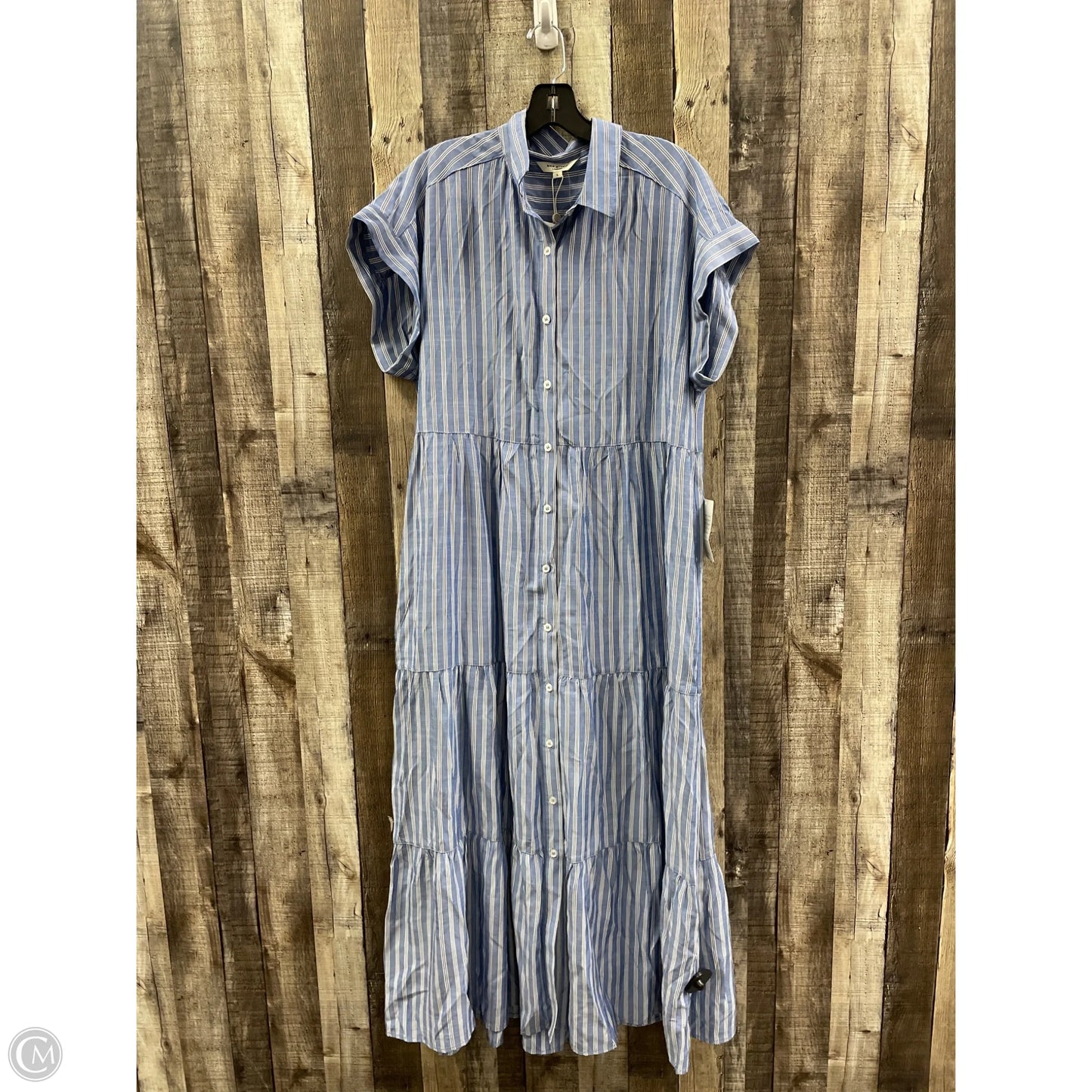 Dress Casual Maxi By Max Studio In Blue, Size: L
