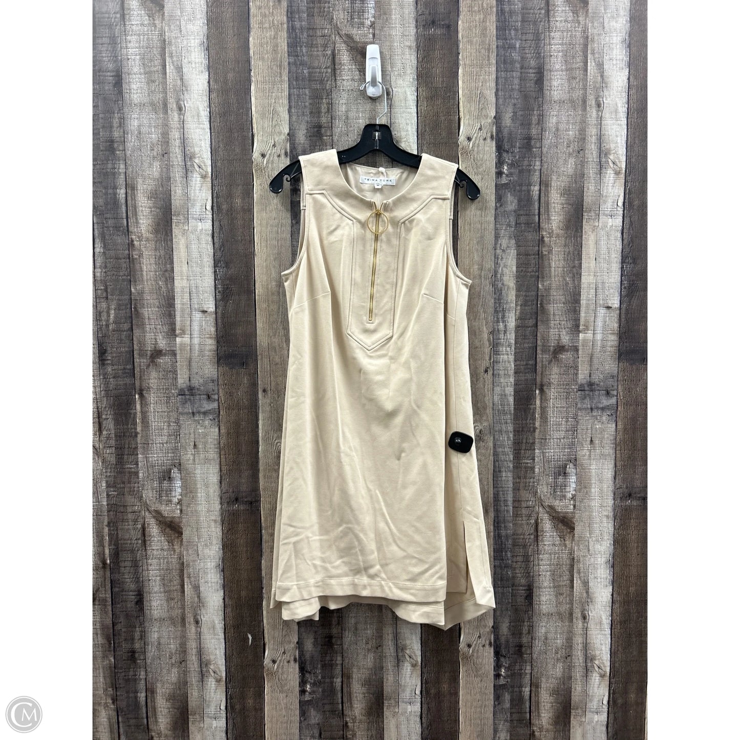 Dress Casual Midi By Trina Turk In Tan, Size: M