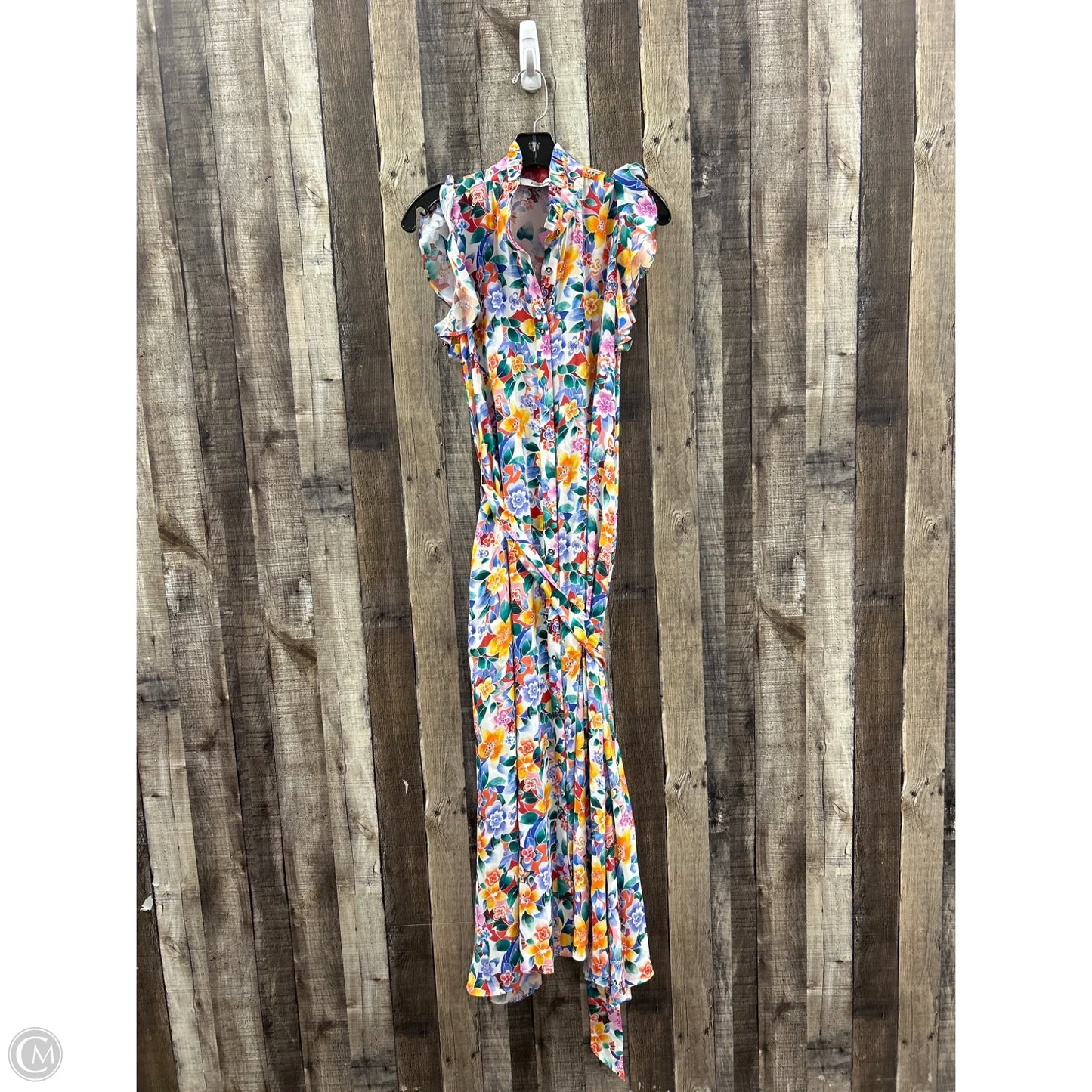Dress Casual Maxi By Cmb In Floral Print, Size: M