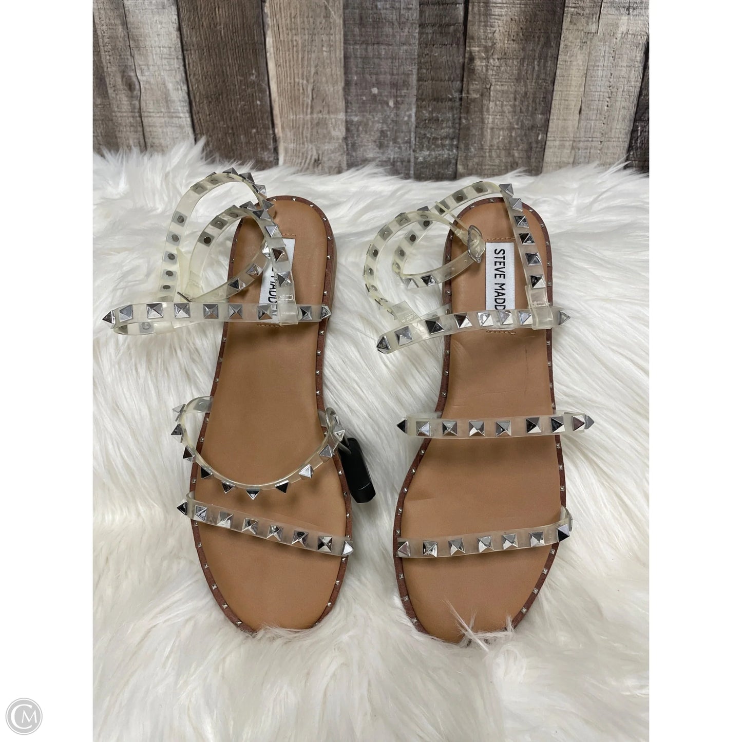 Shoes Flats By Steve Madden In Clear, Size: 8