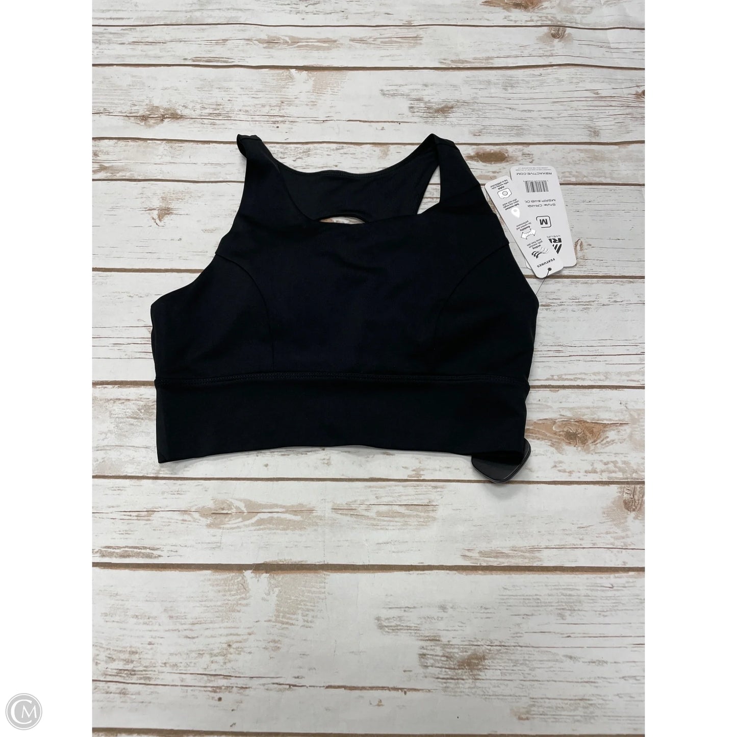 Athletic Bra By Rbx In Black, Size: M