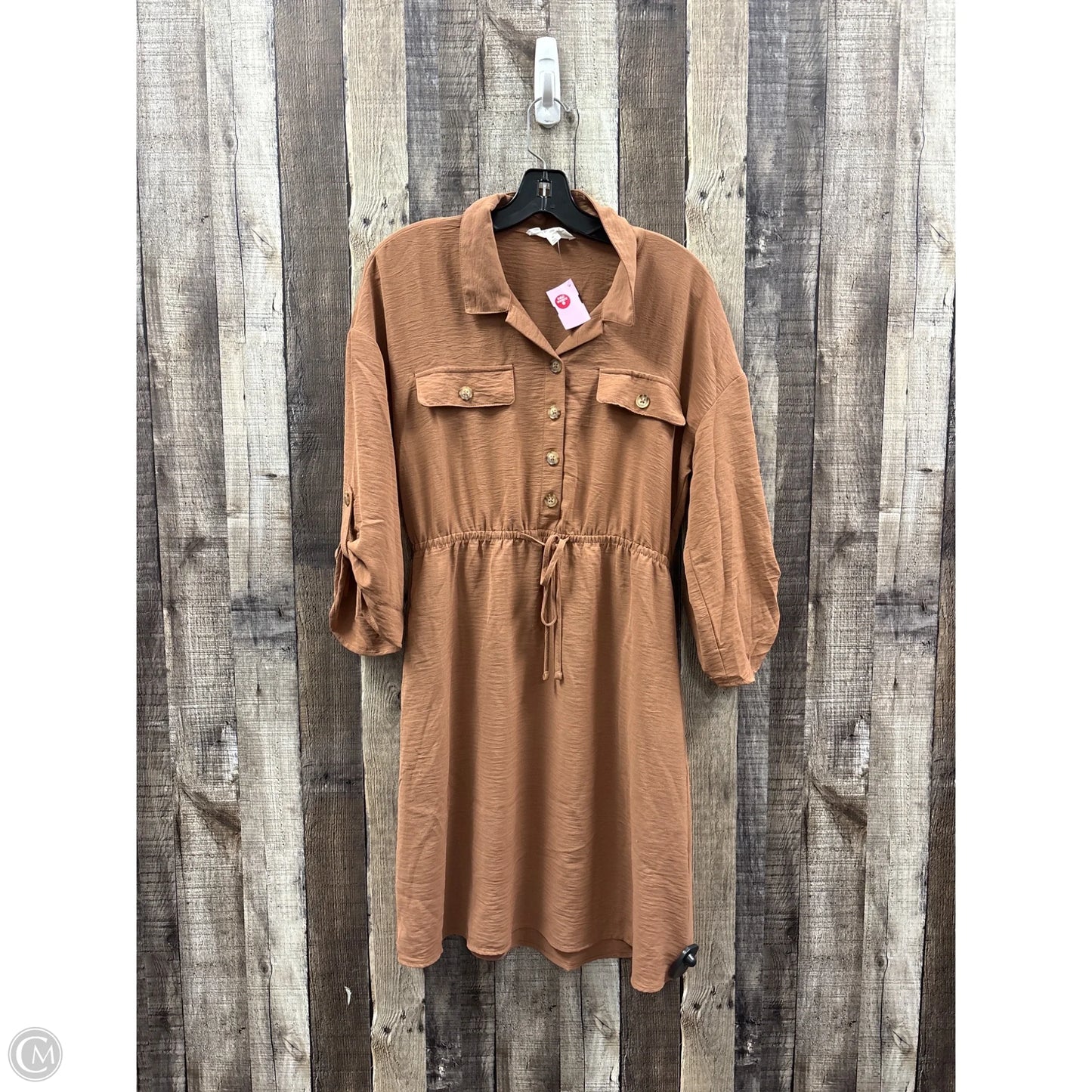 Dress Casual Short By Lucky Brand In Tan, Size: M