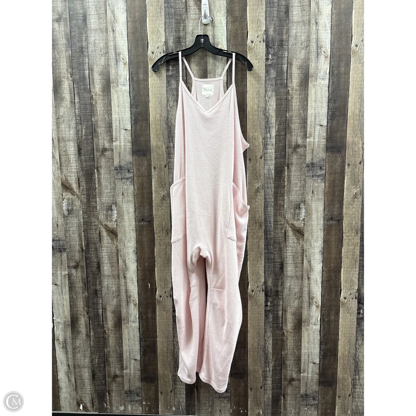 Jumpsuit By Cme In Pink, Size: Xl