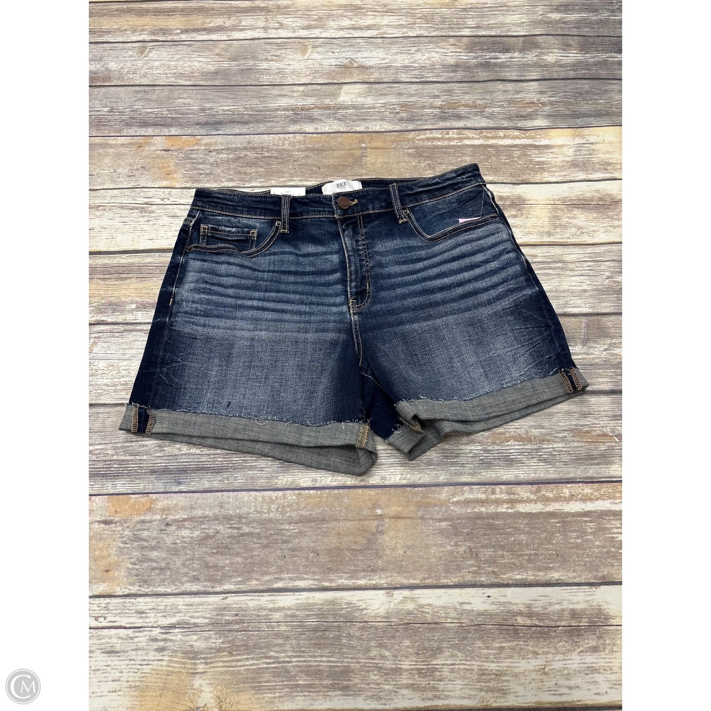 Shorts By Bke In Blue Denim, Size: 12