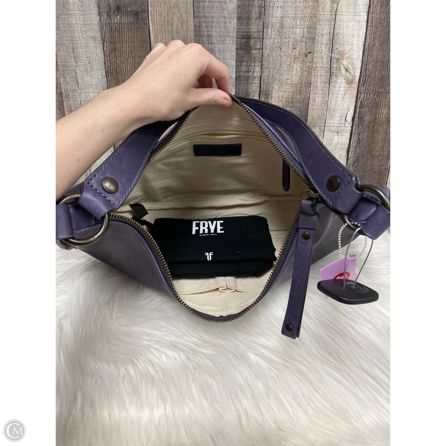 Handbag Designer By Frye, Size: Large