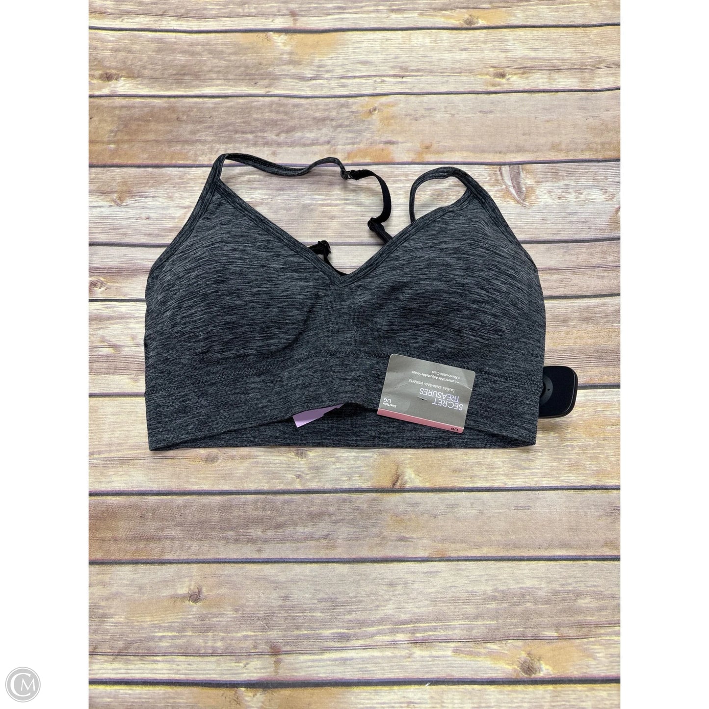 Bralette By Secret Treasures In Grey, Size: L