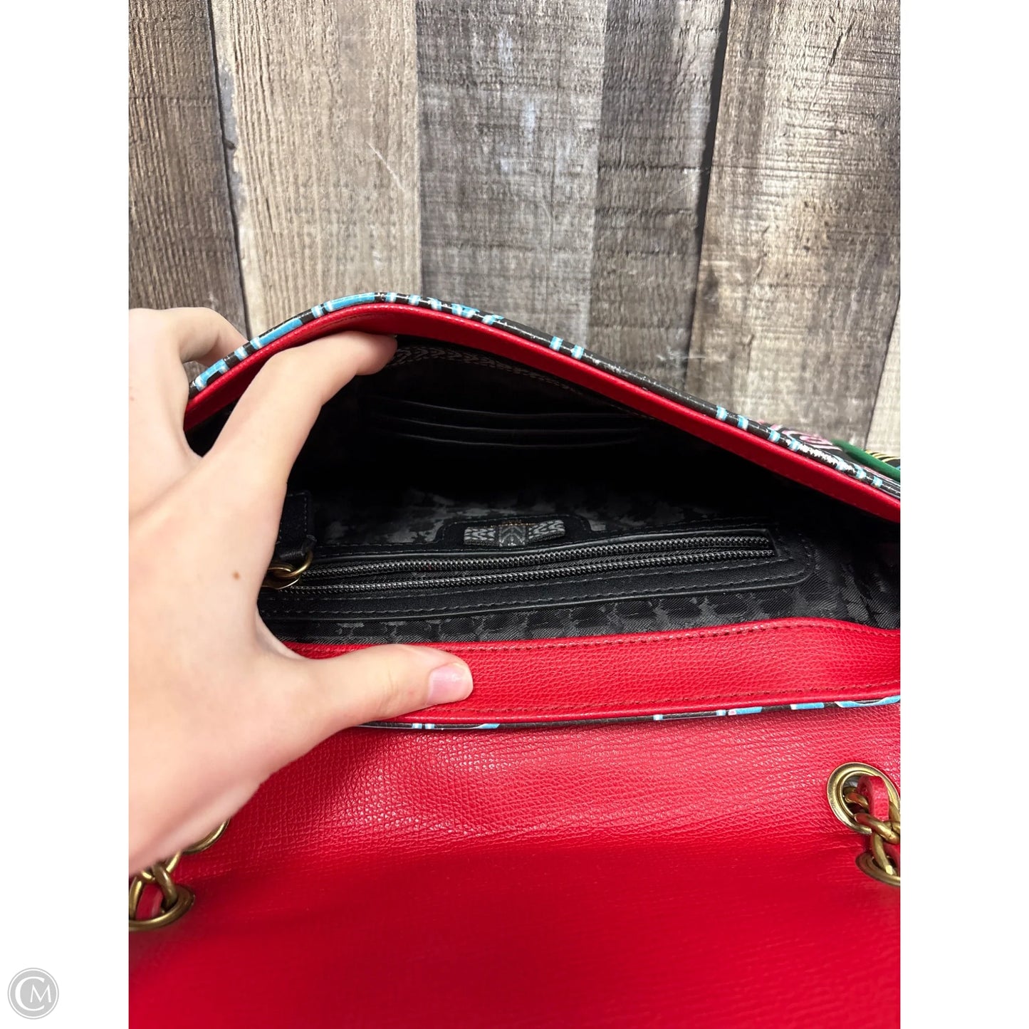 Crossbody Designer By Karl Lagerfeld, Size: Medium