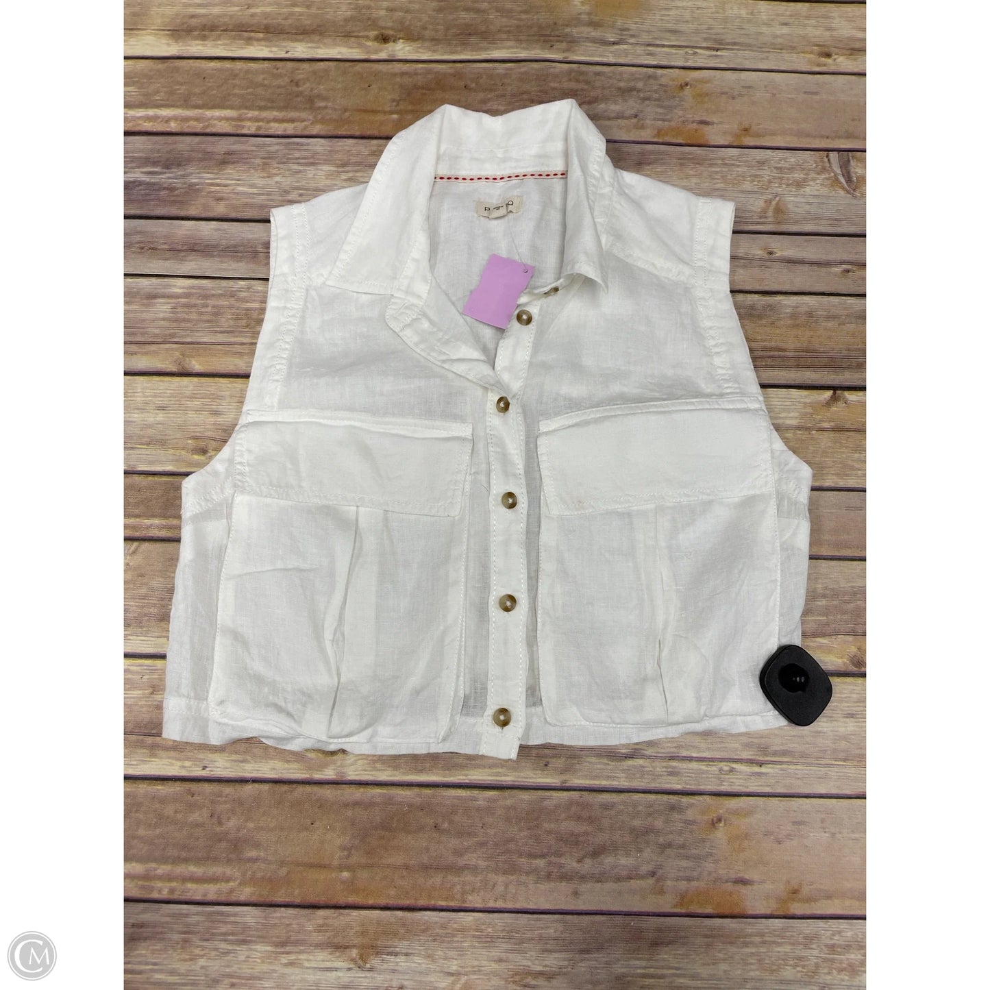 Top Short Sleeve By Pilcro In White, Size: S